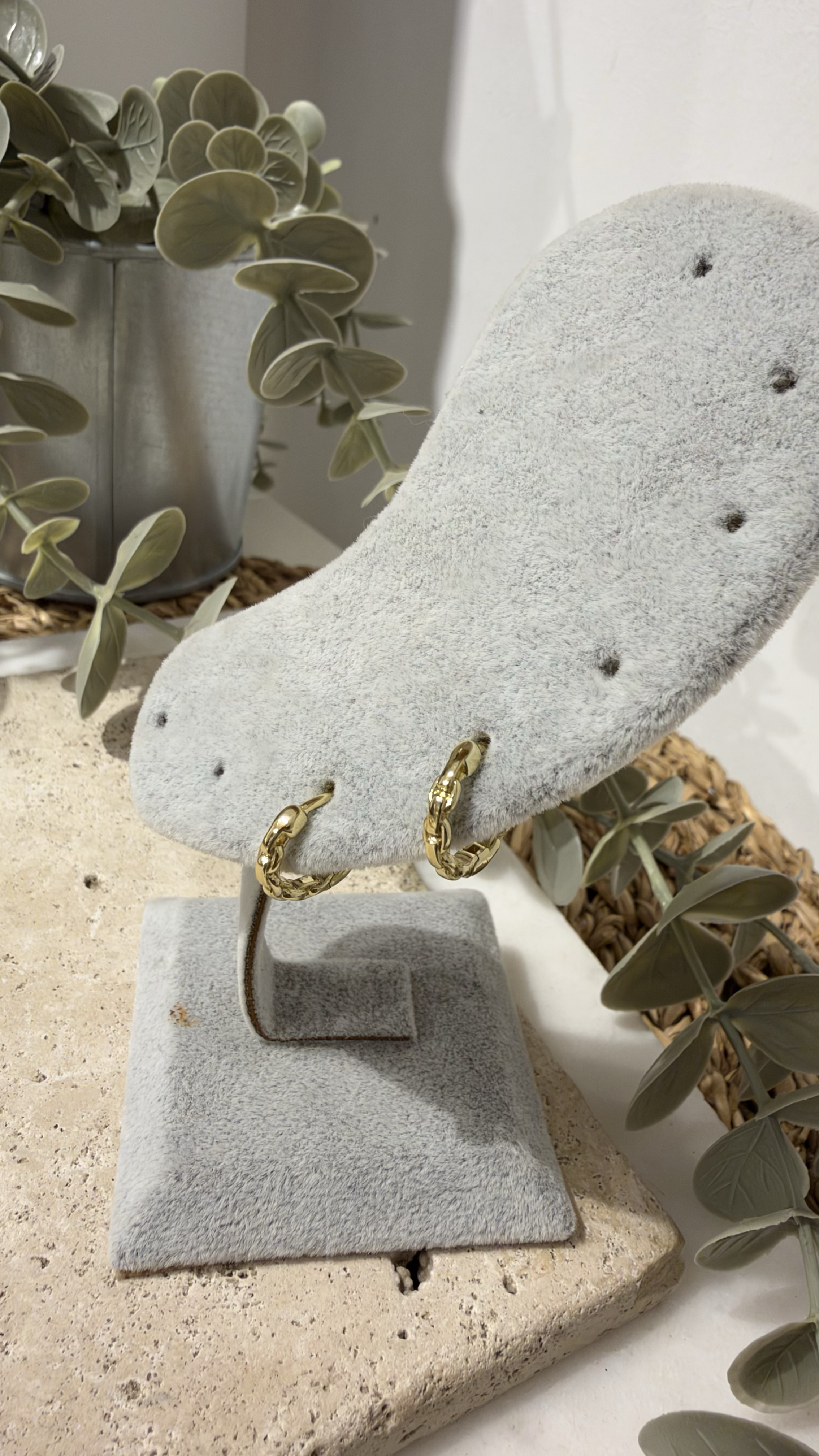 Xuping Özel Seri 14k Gold Renk Küpe