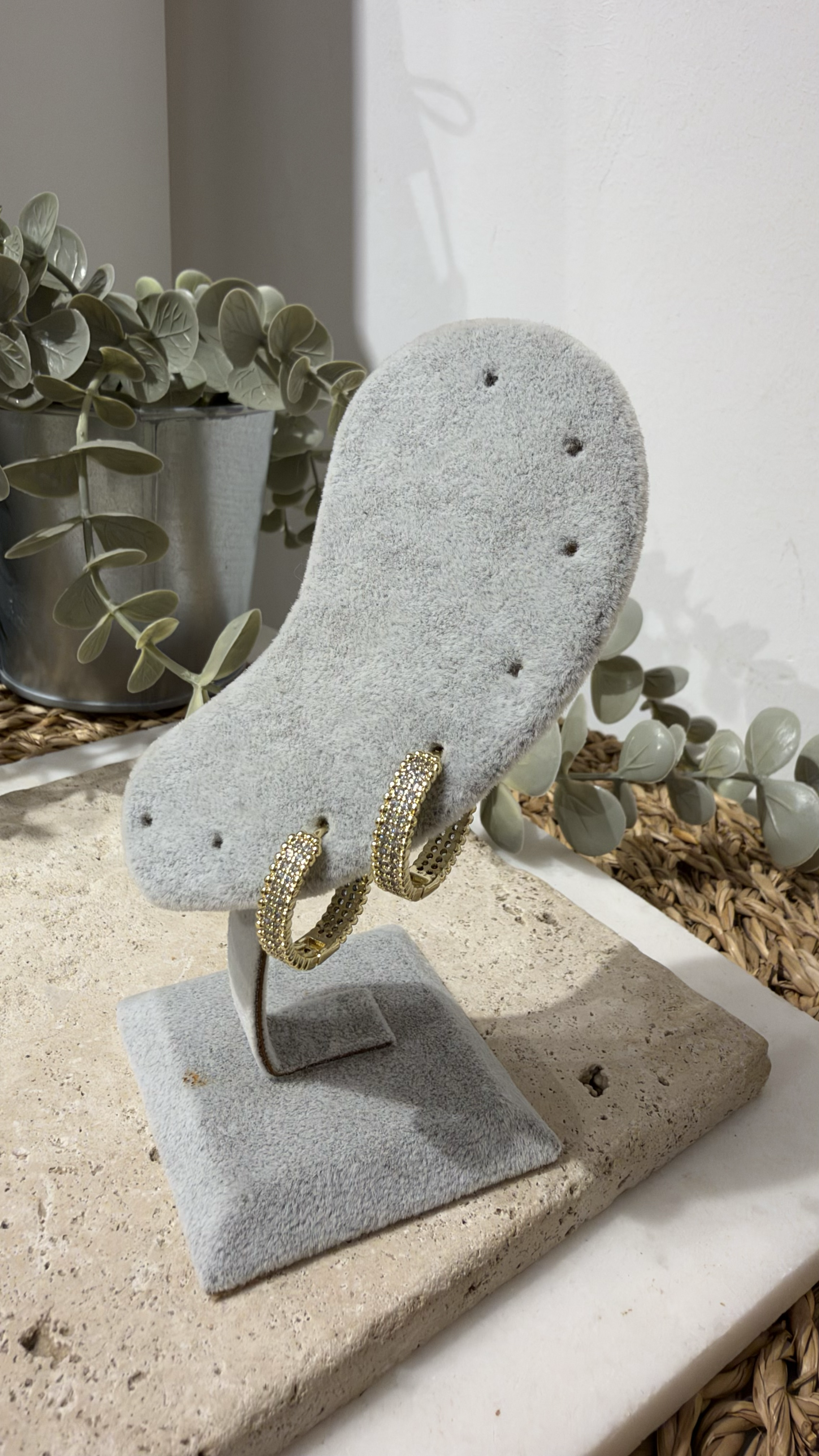 Xuping Özel Seri 14k Gold Renk Küpe