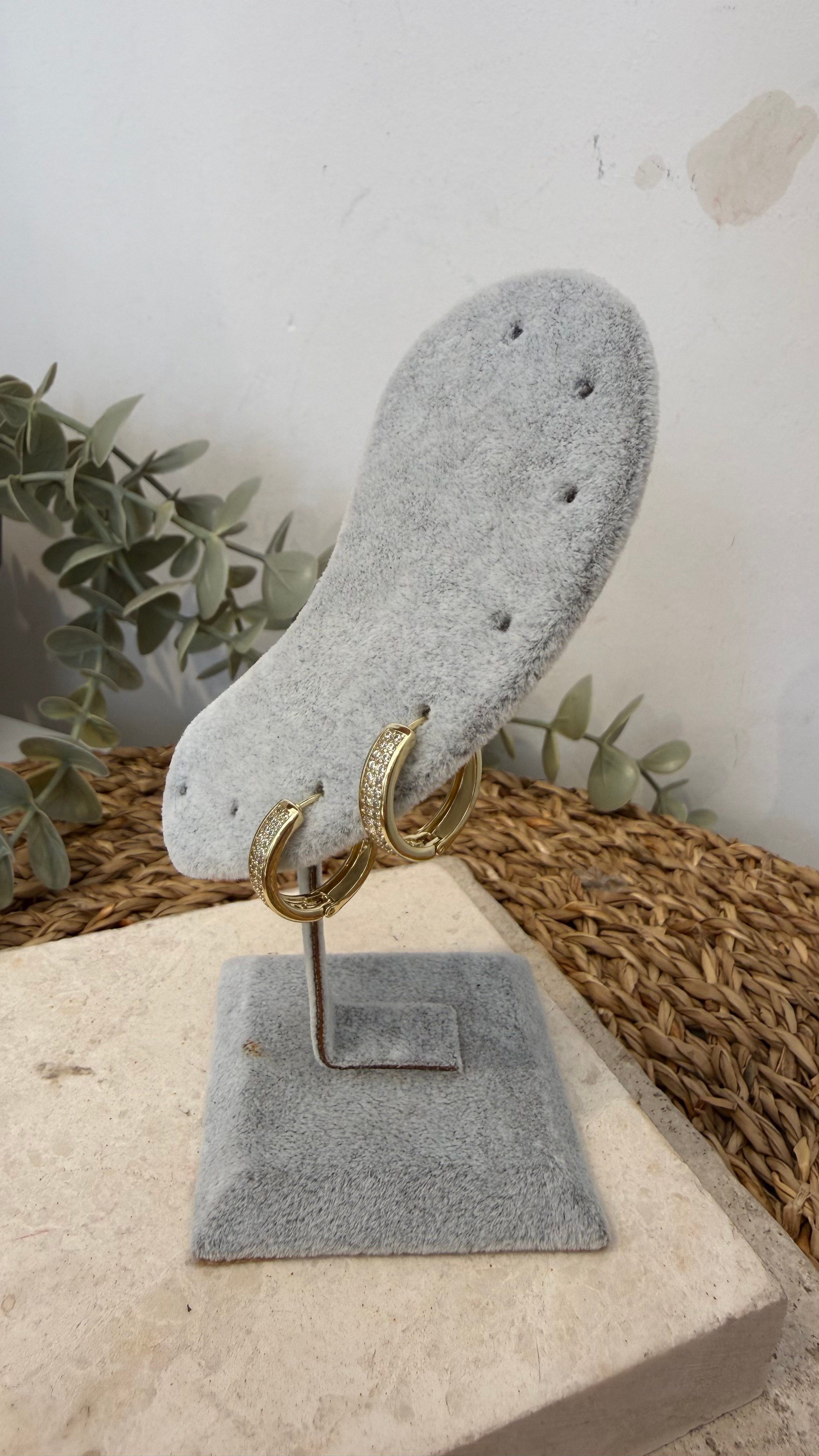 Xuping Özel Seri 14k Gold Renk Küpe