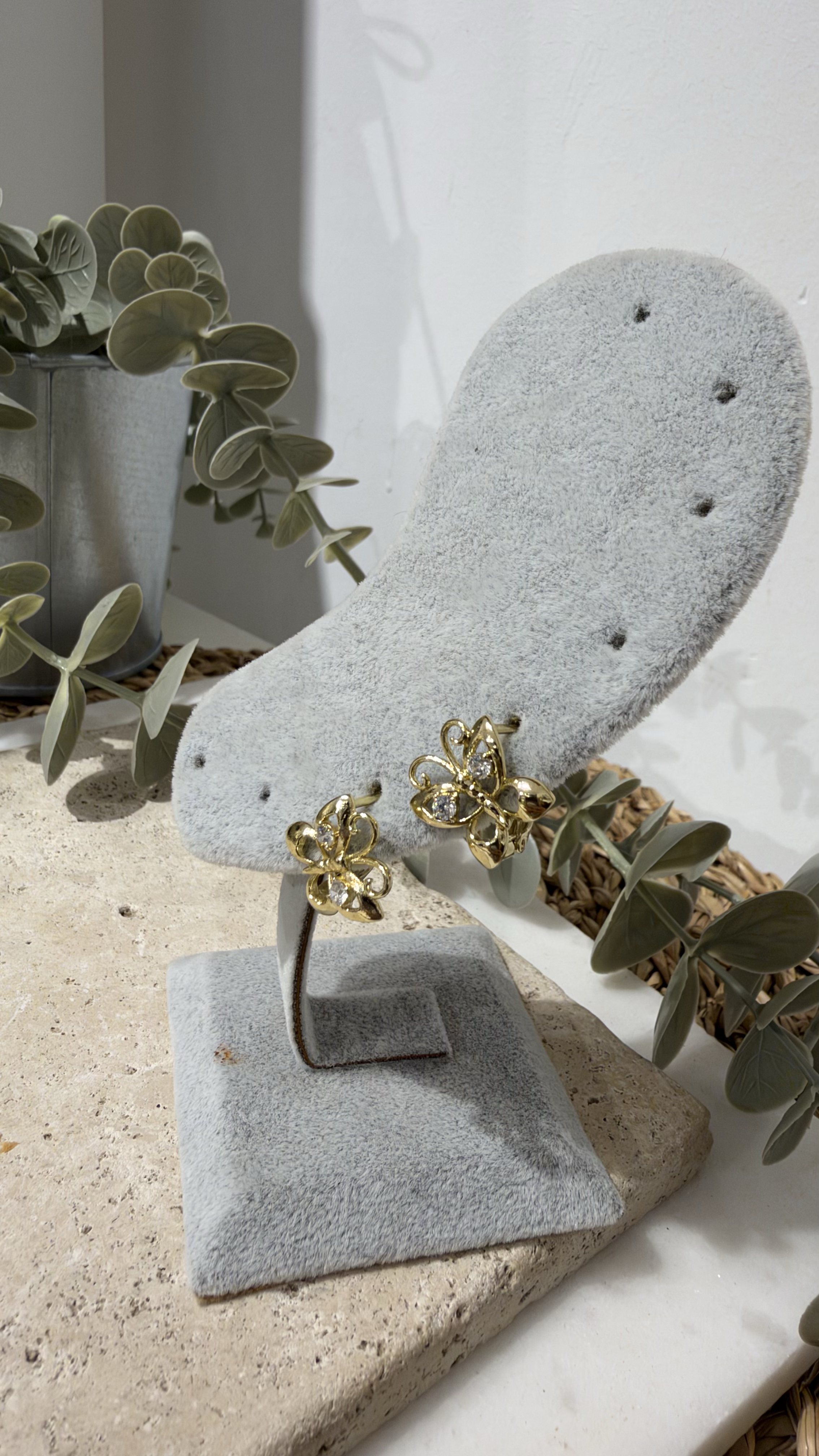 Xuping Özel Seri 14k Gold Renk Küpe