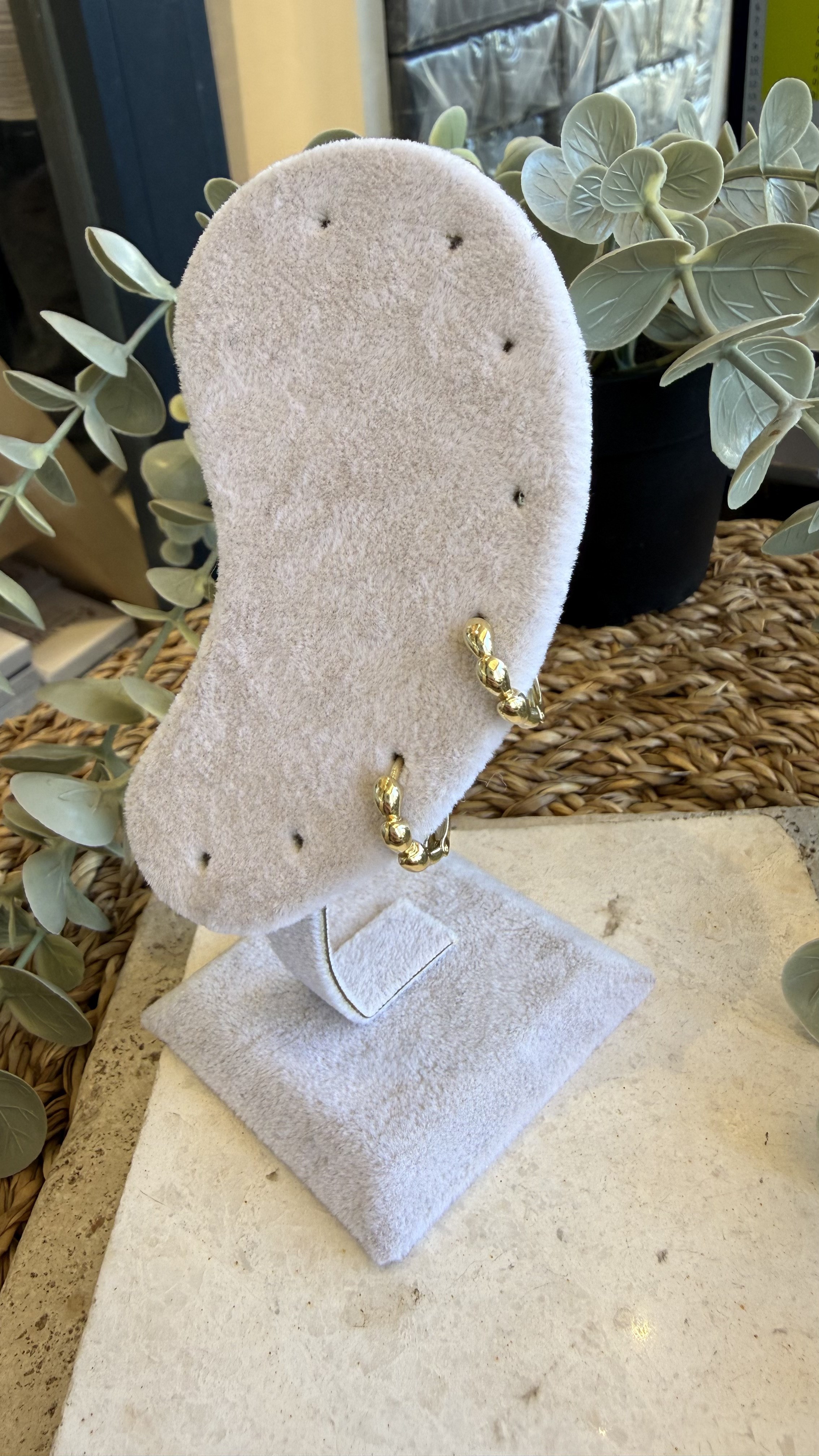 Xuping Özel Seri 14k Gold Renk Küpe