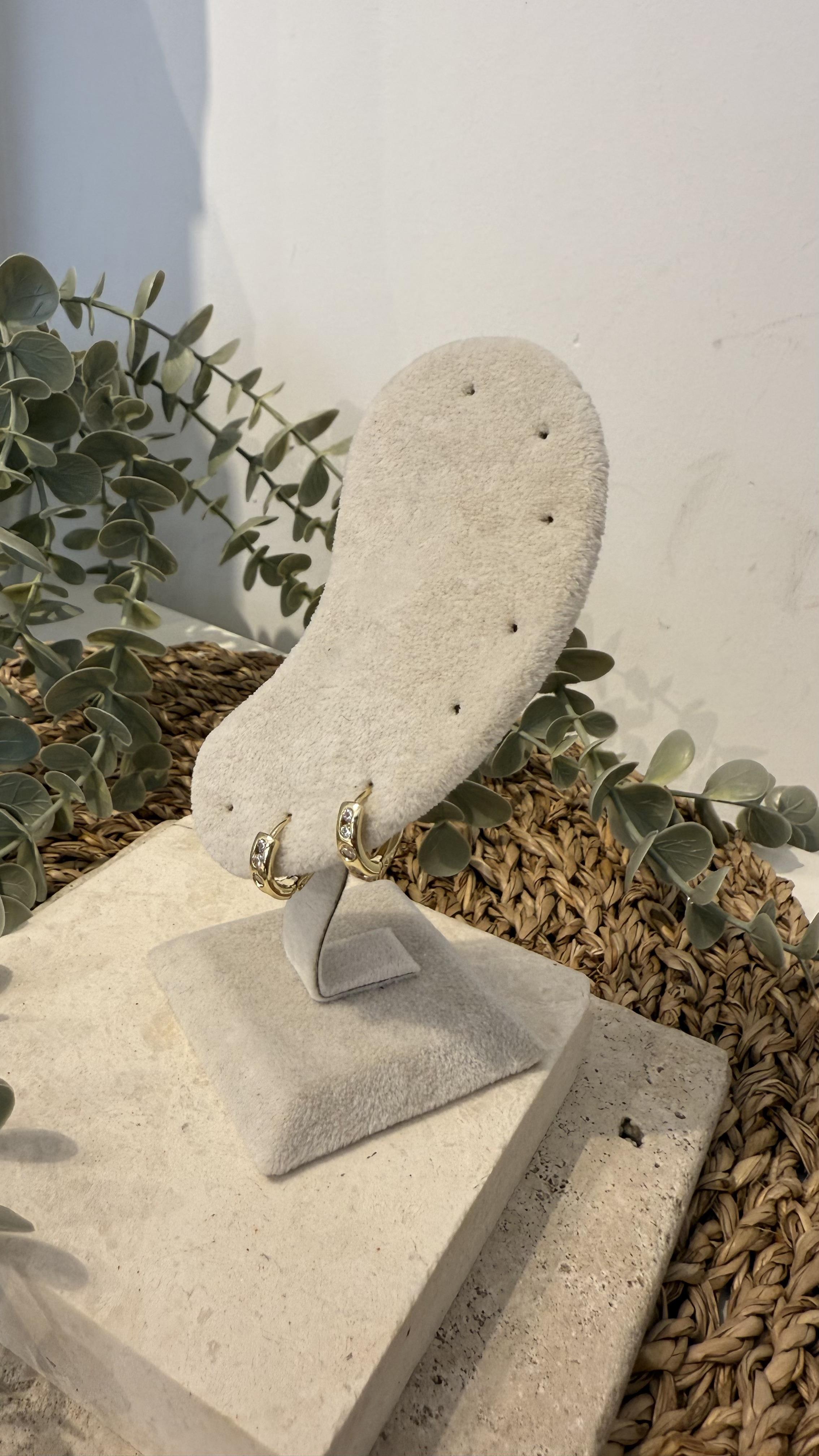 Xuping Özel Seri 14k Gold Renk Küpe