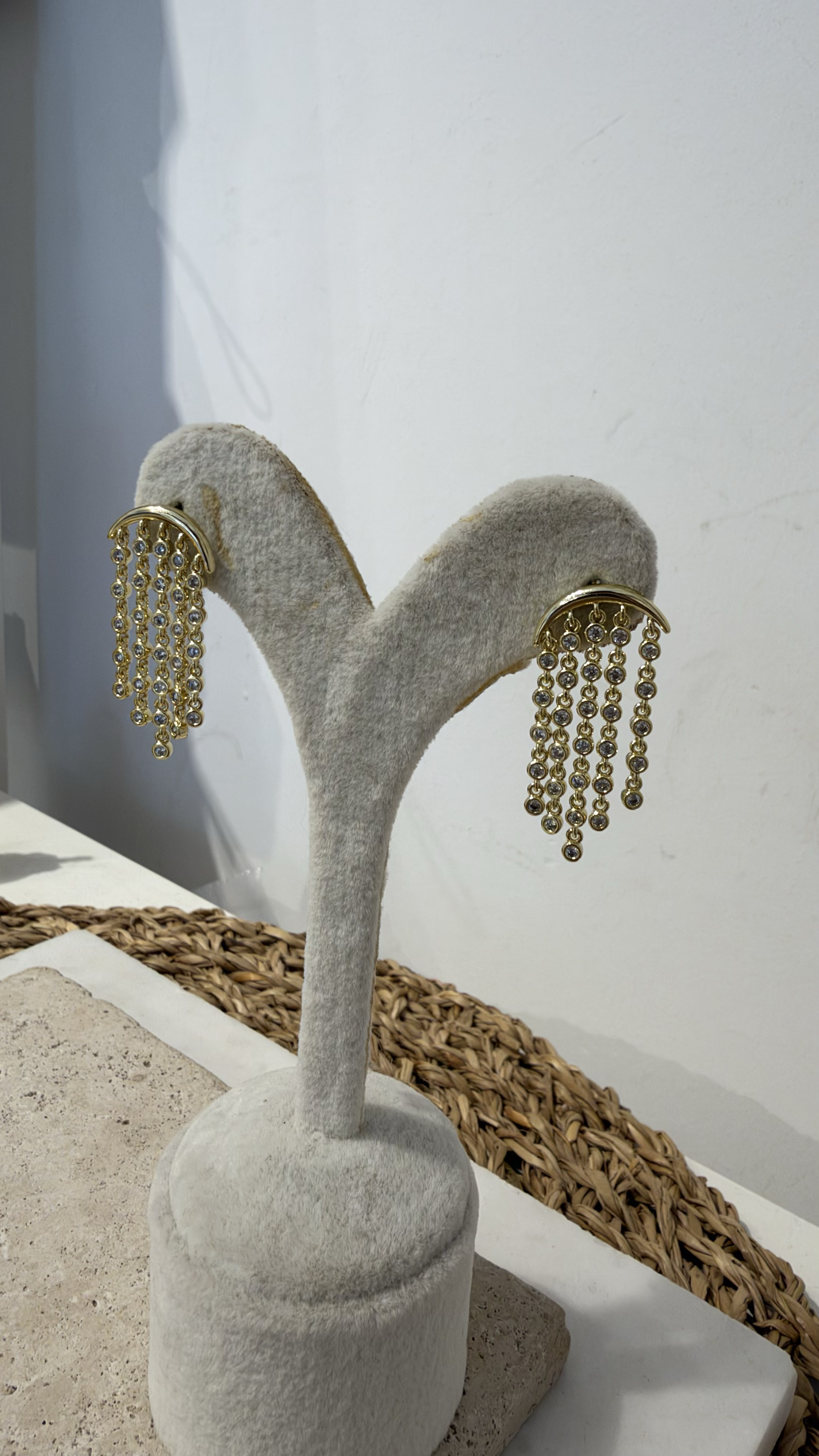 Xuping Özel Seri 14k Gold Renk Küpe