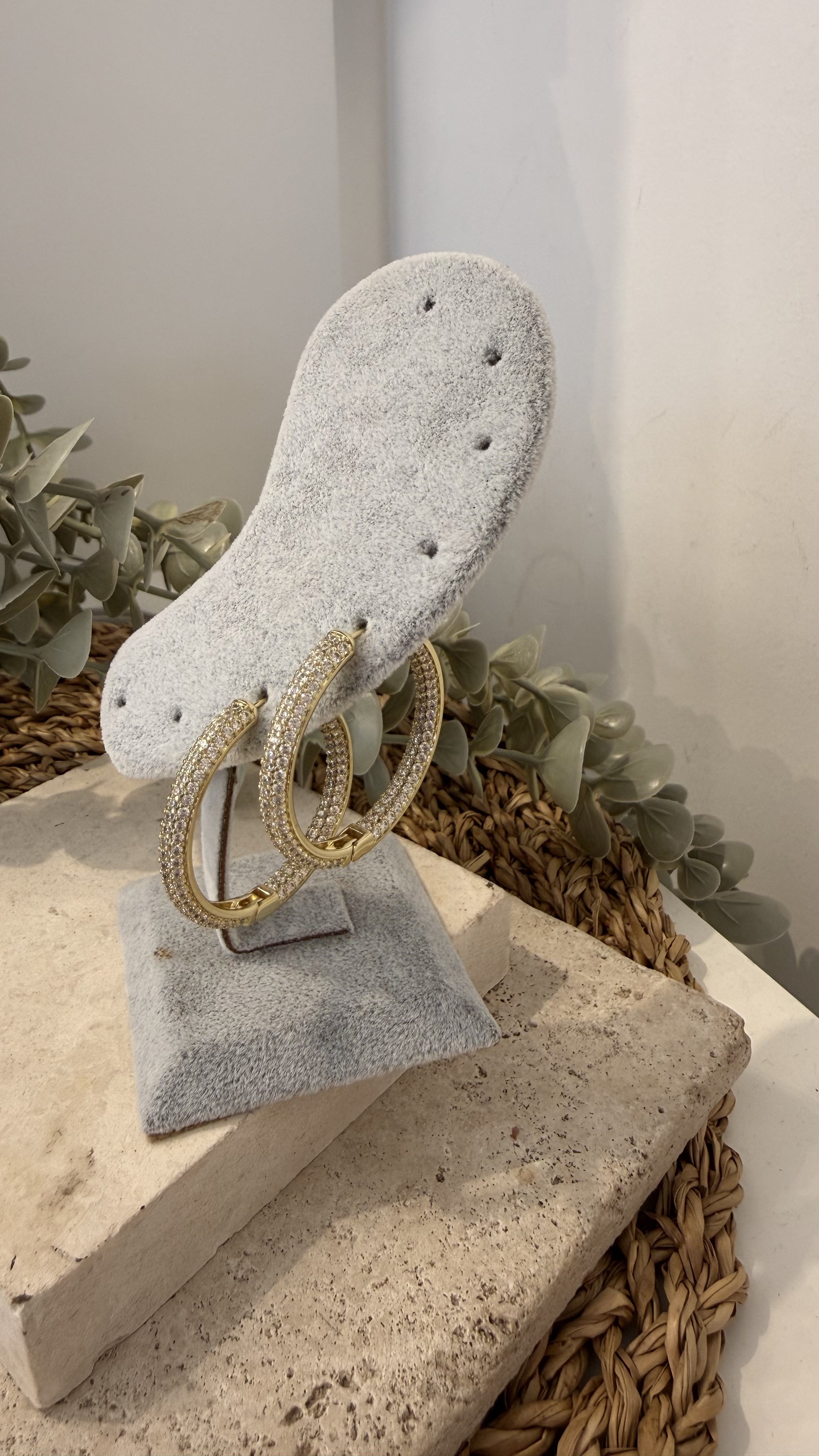 Xuping Özel Seri 14k Gold Renk Küpe