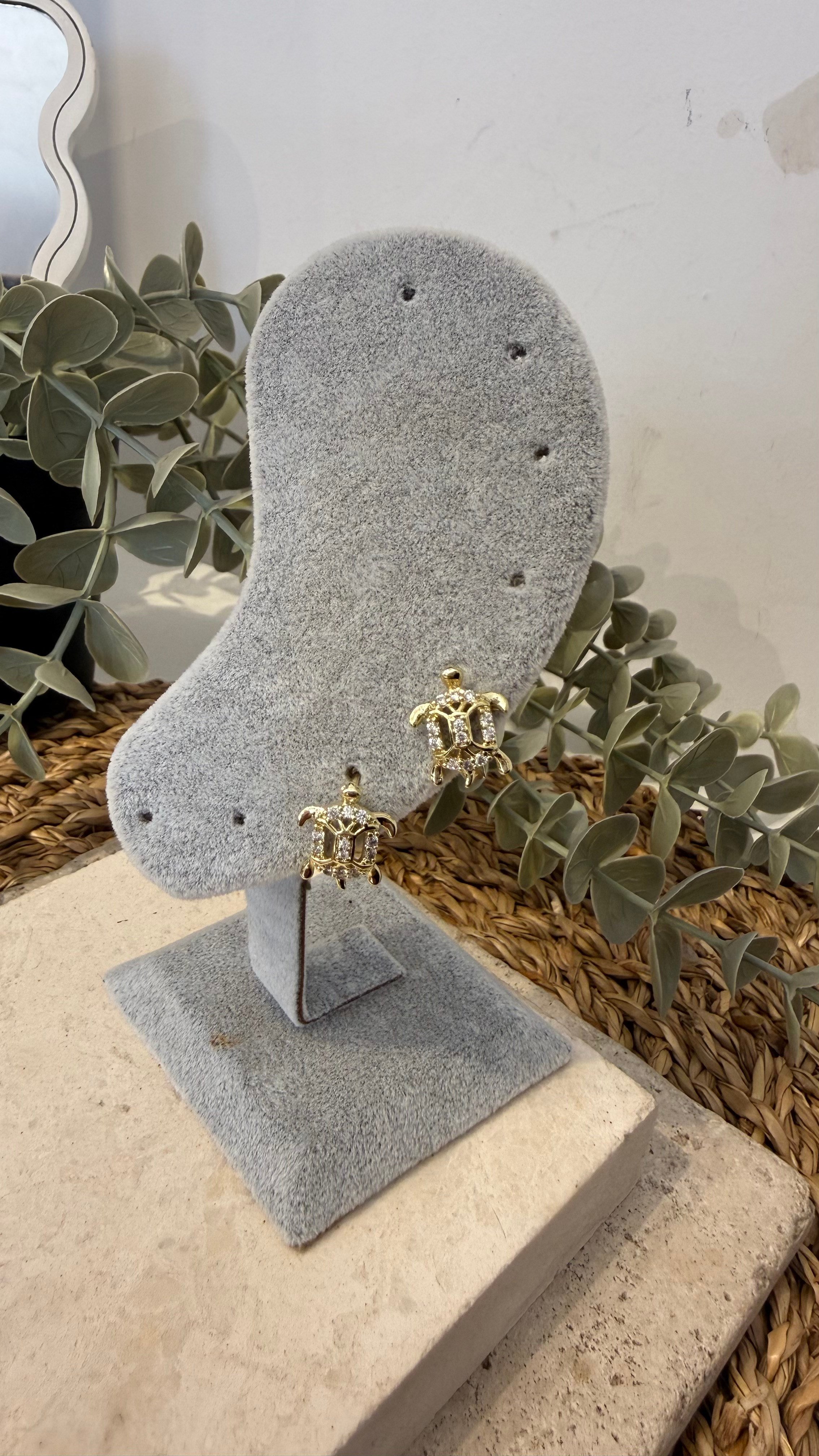 Xuping Özel Seri 14k Gold Renk Küpe