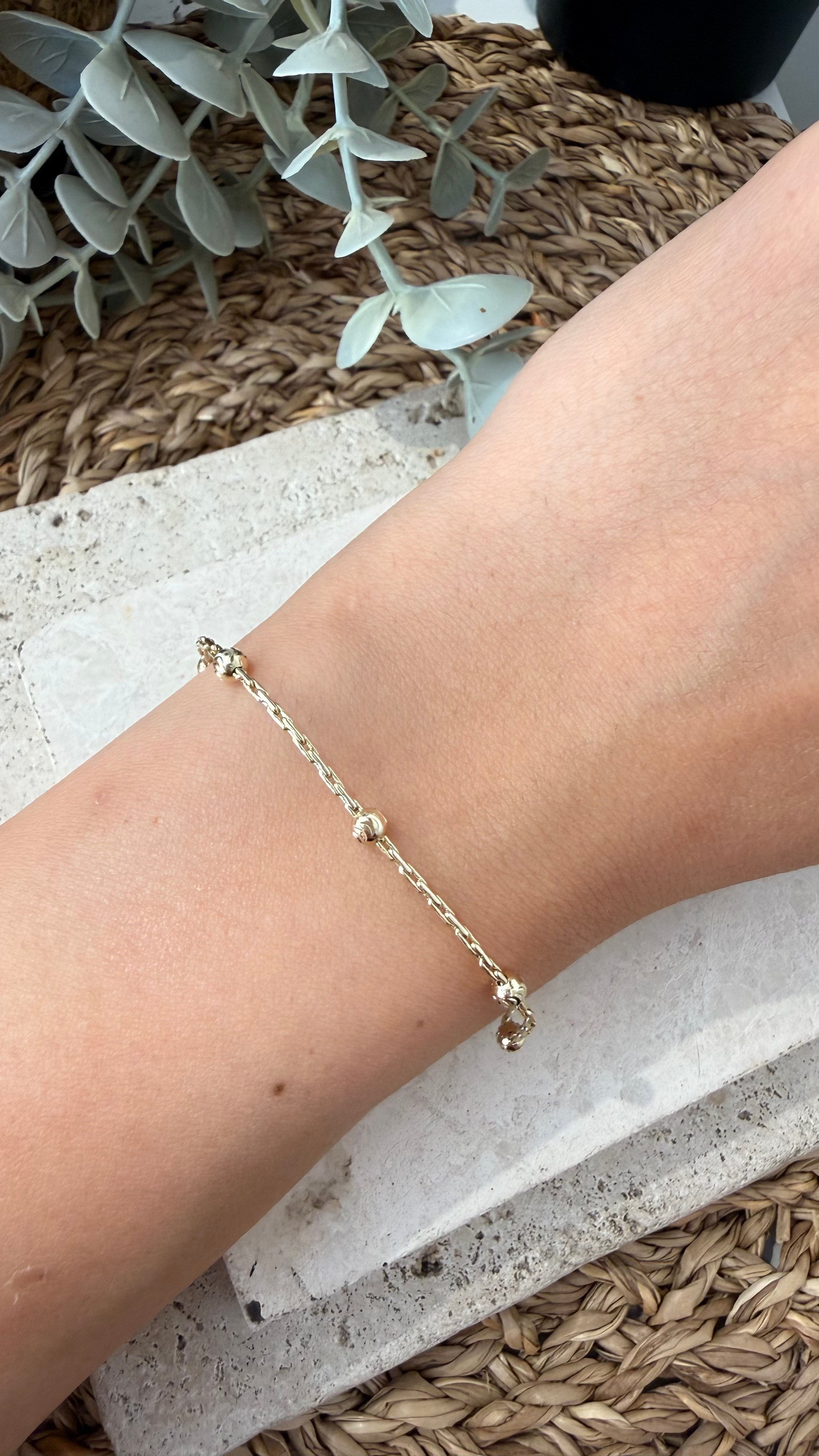 Xuping Özel Seri Gold Renk 14k Bileklik