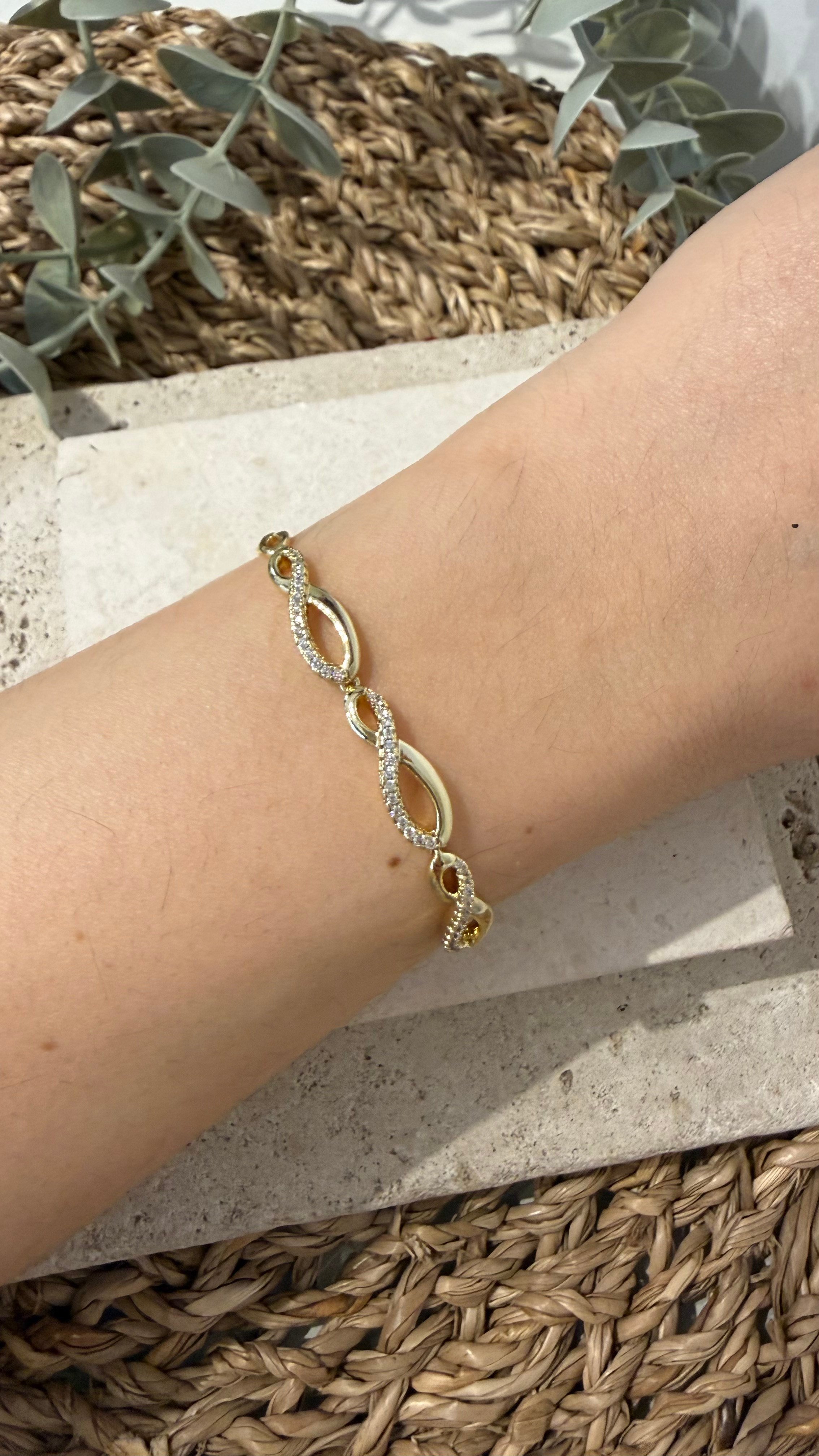 Xuping Özel Seri Gold Renk 14k Bileklik