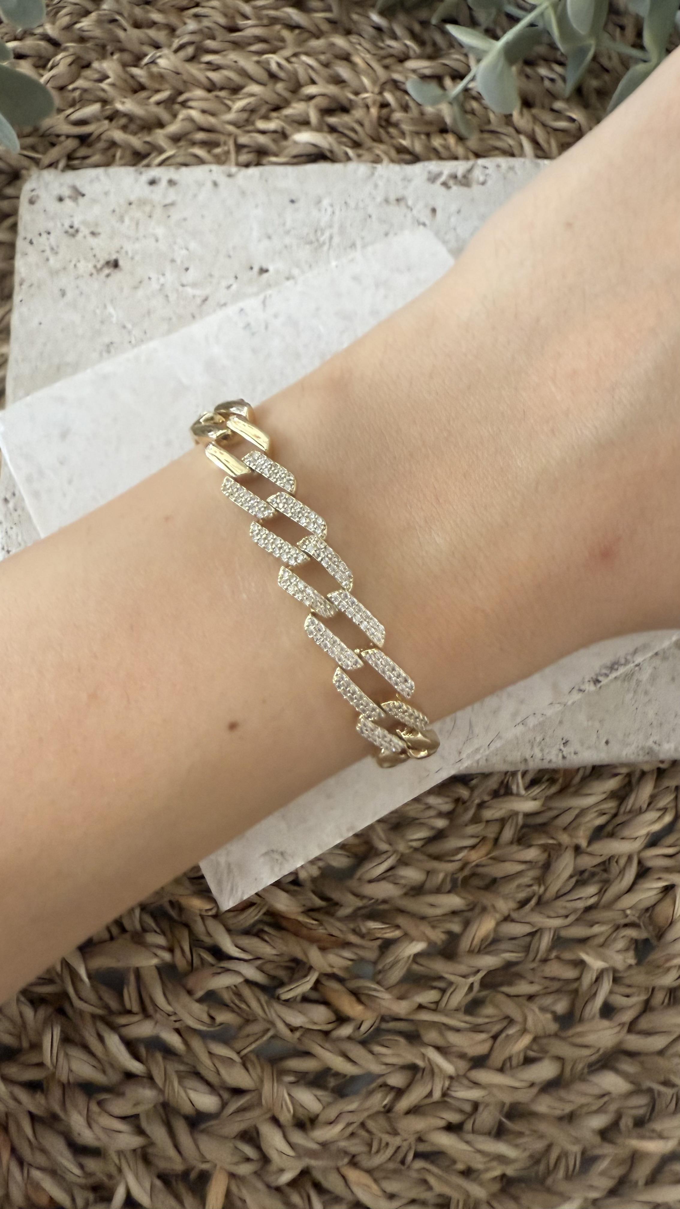 Xuping Özel Seri Gold Renk 14k Bileklik