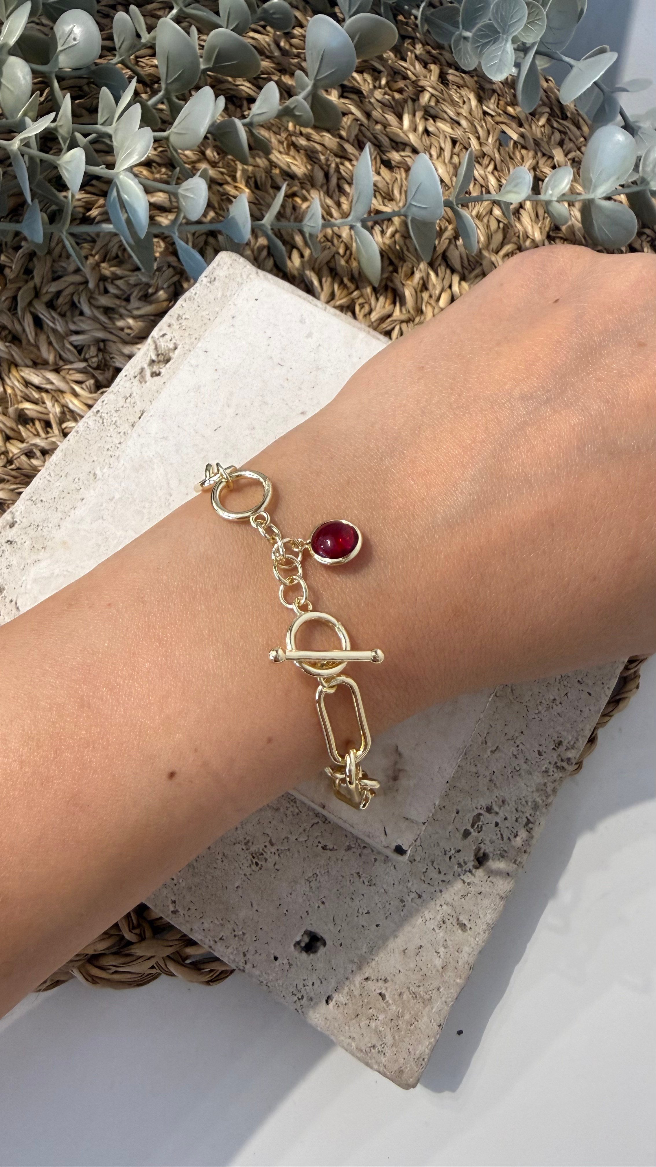 Xuping Özel Seri Gold Renk 14k Bileklik