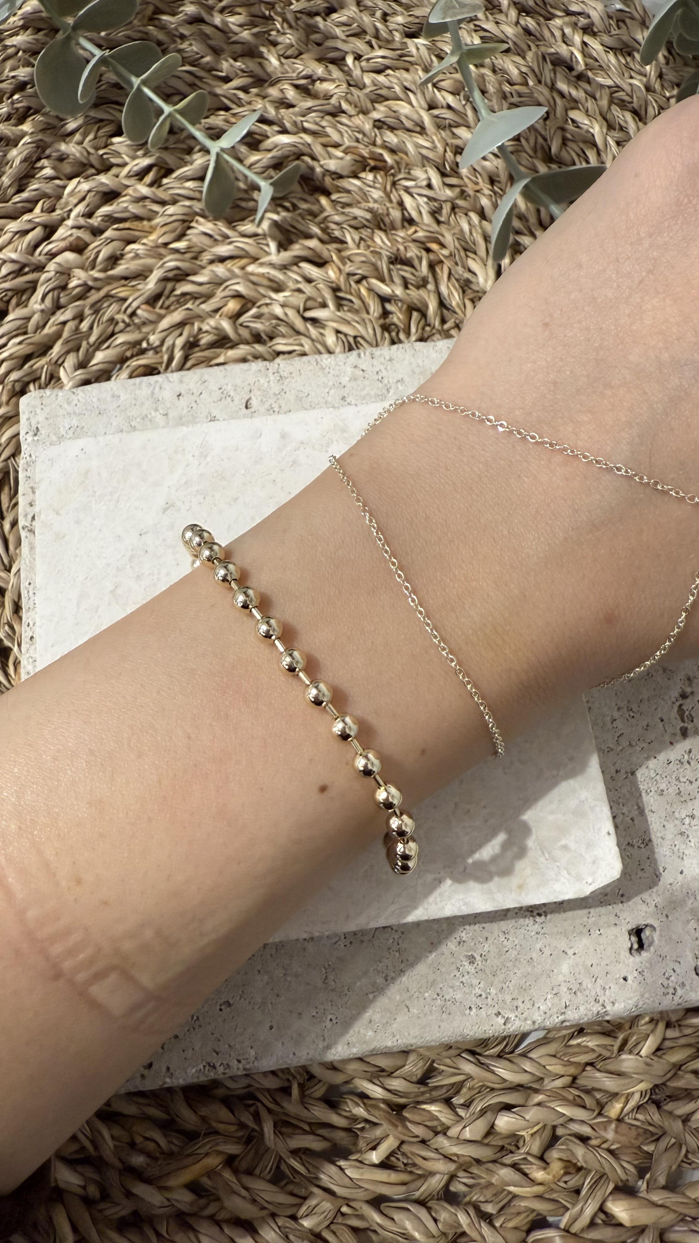 Xuping Özel Seri Gold Renk 14k Bileklik