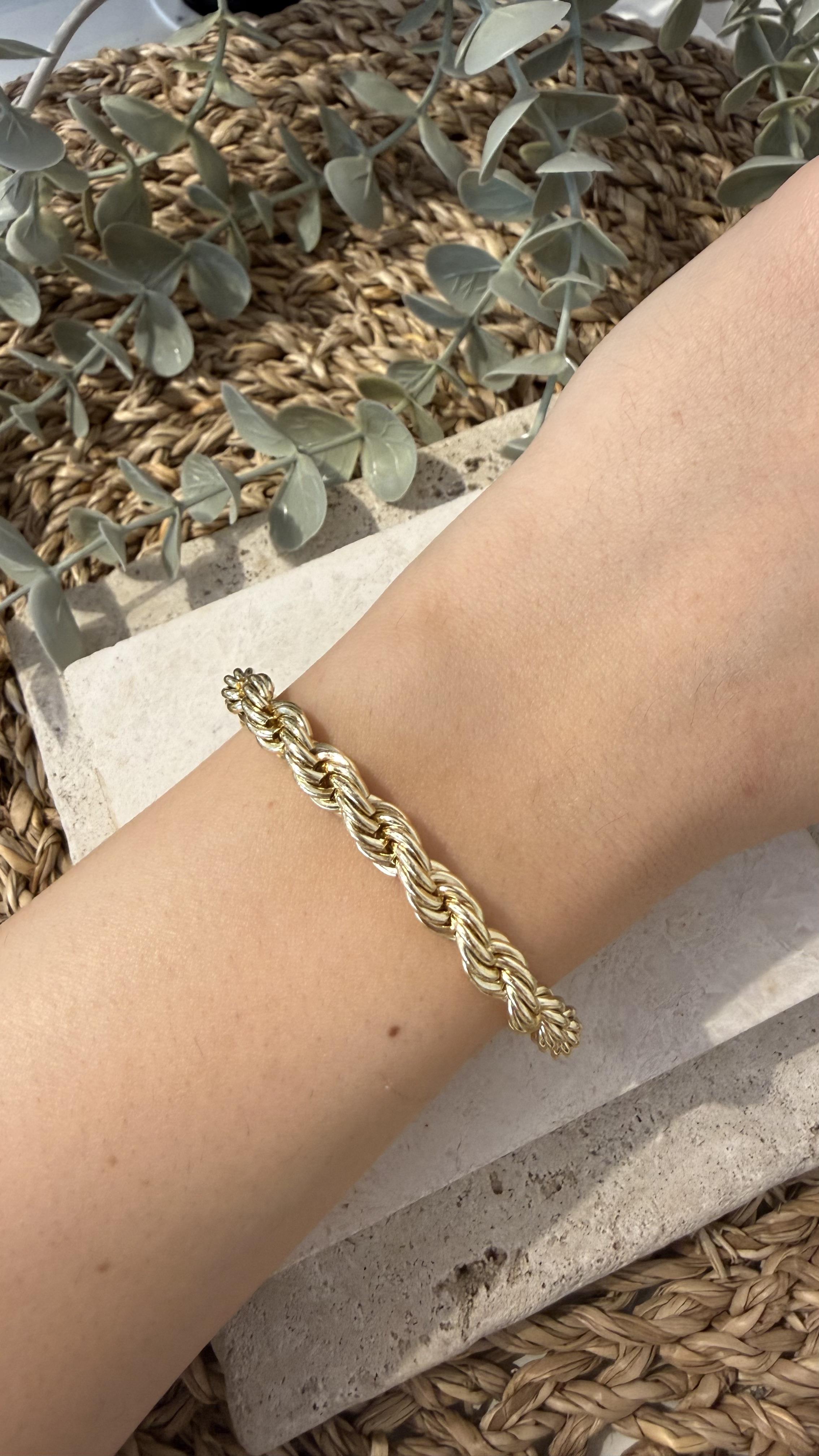 Xuping Özel Seri Gold Renk 14k Bileklik