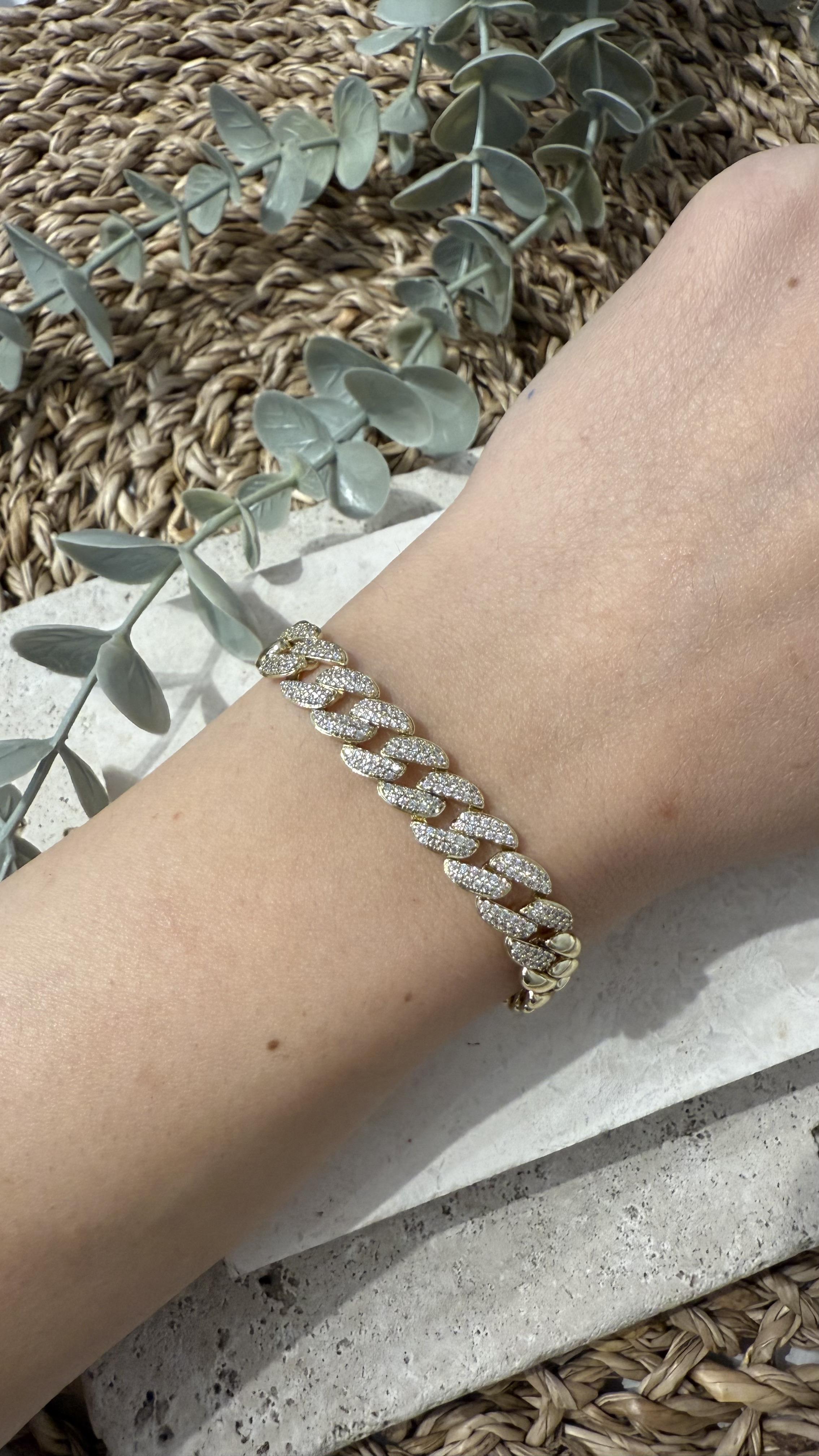 Xuping Özel Seri Gold Renk 14k Bileklik