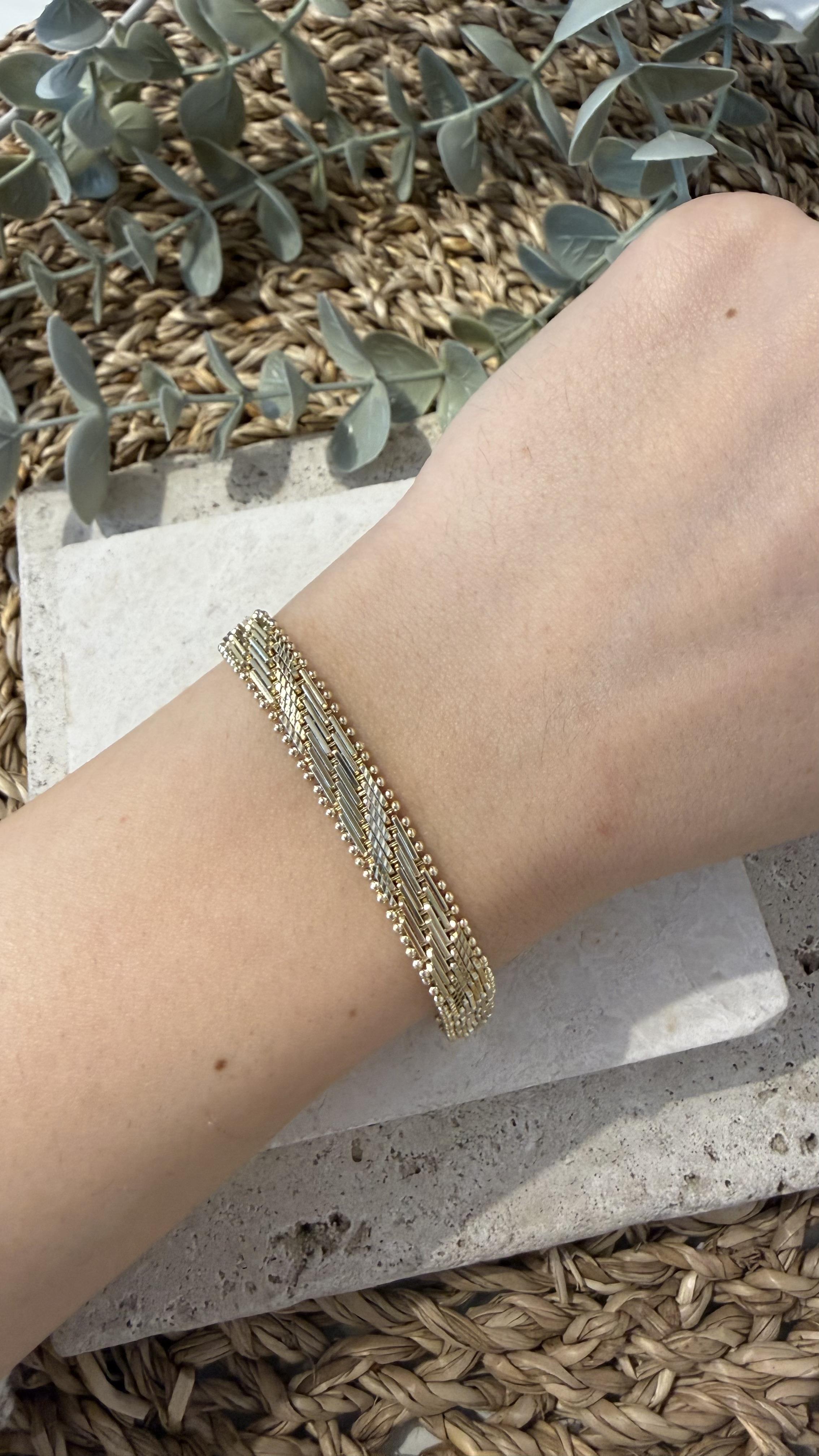 Xuping Özel Seri Gold Renk 14k Bileklik