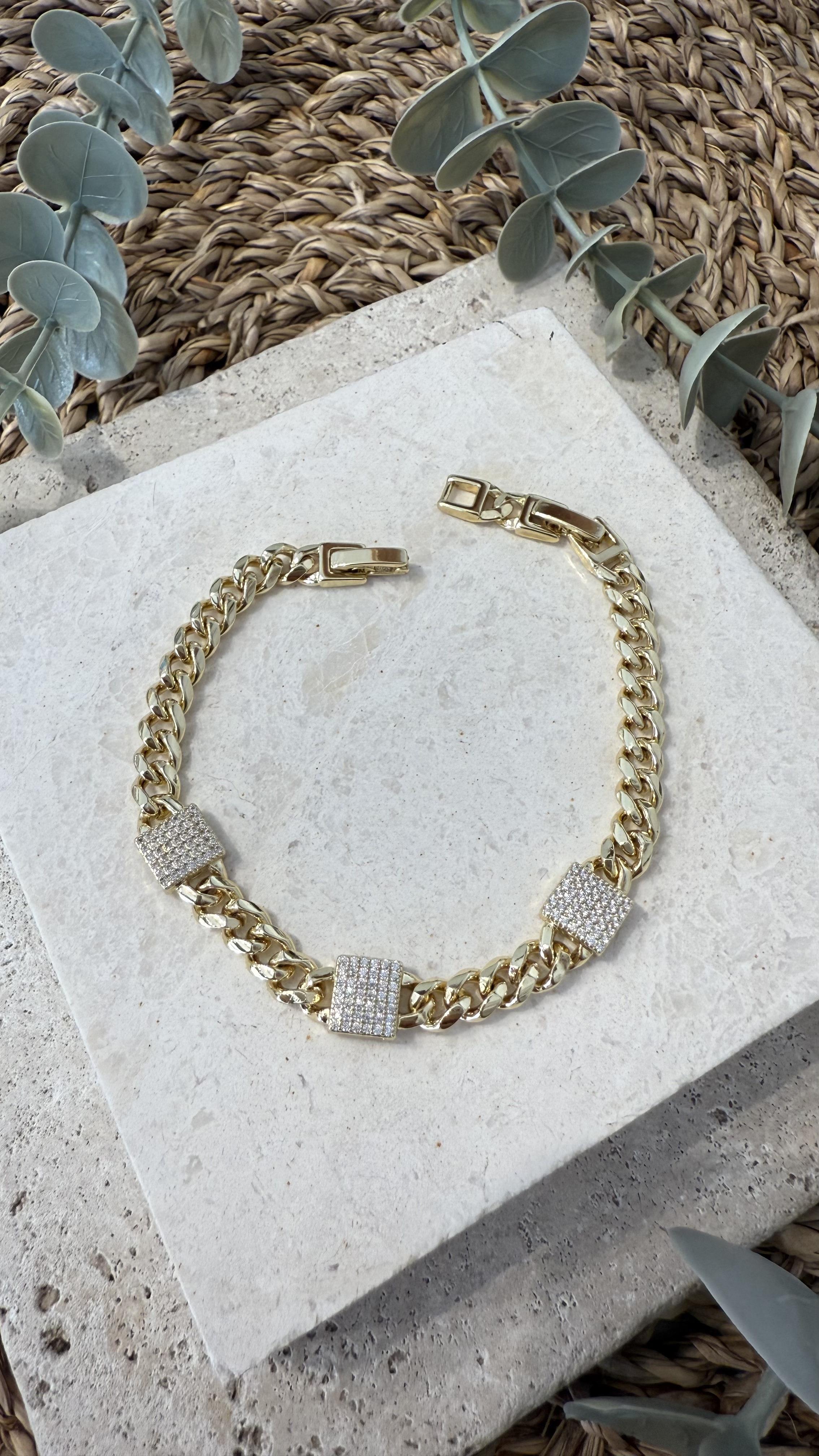 Xuping Özel Seri Gold Renk 14k Bileklik