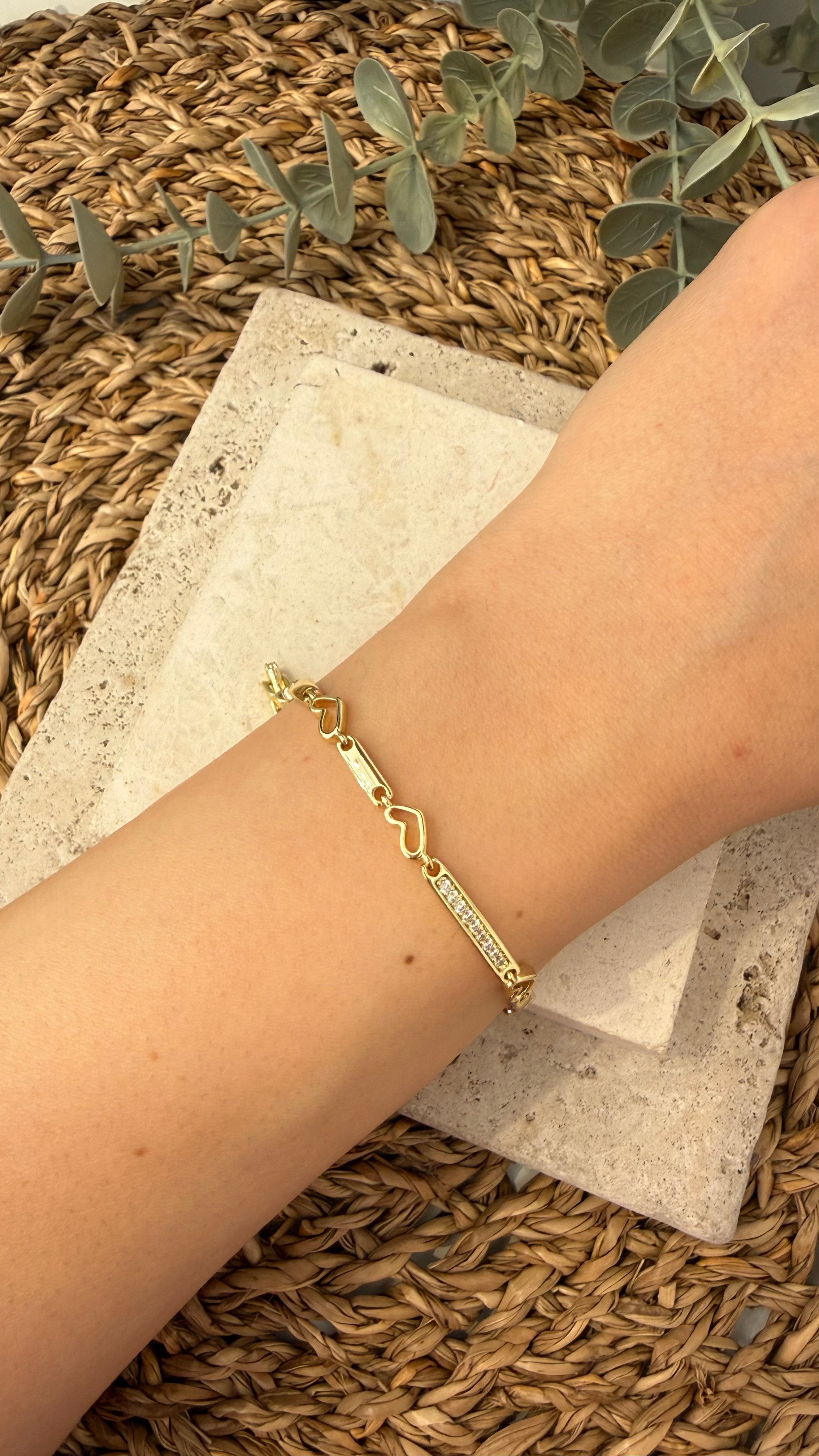 Xuping Özel Seri Gold Renk 14k Bileklik