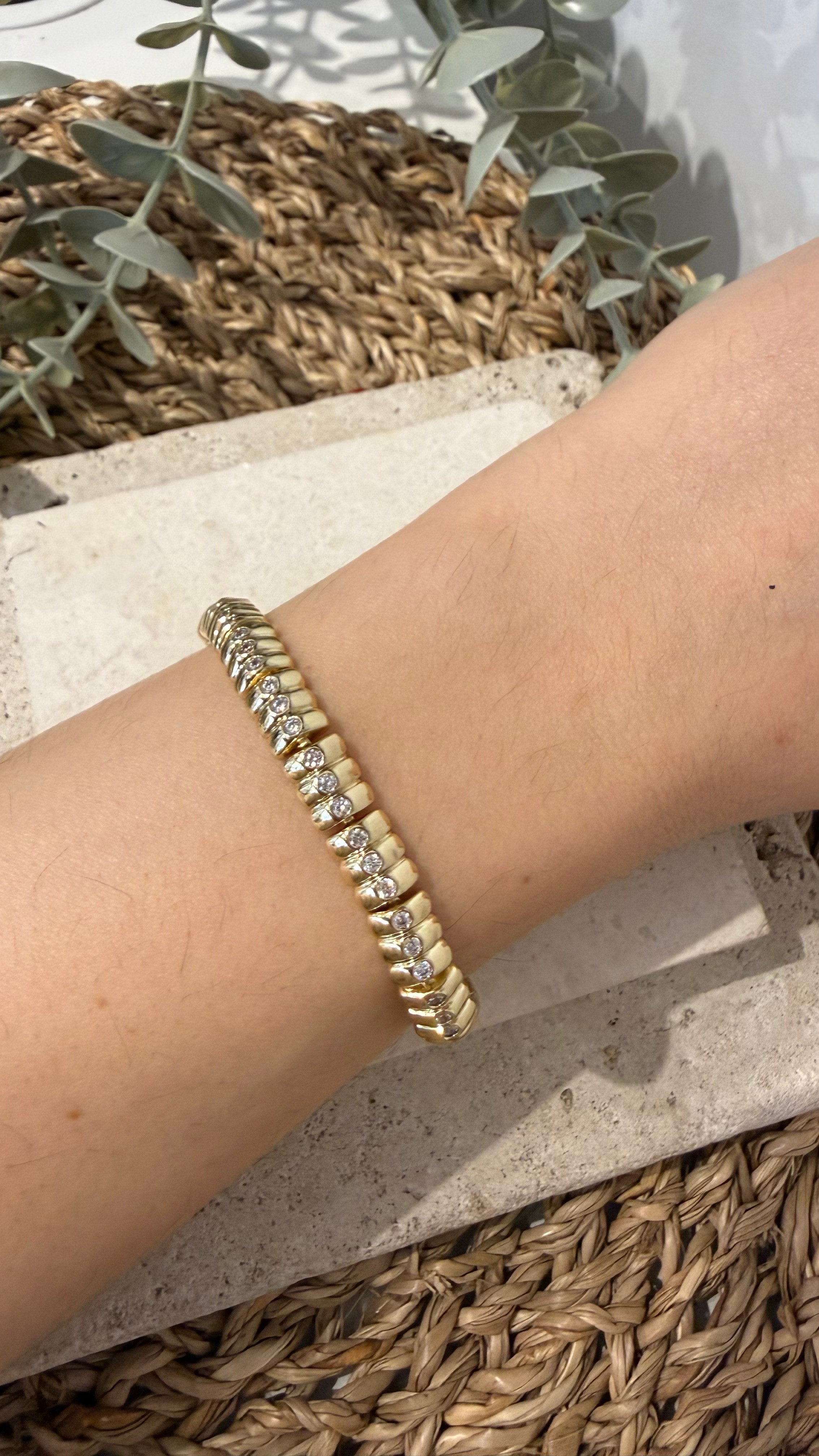 Xuping Özel Seri Gold Renk 14k Bileklik