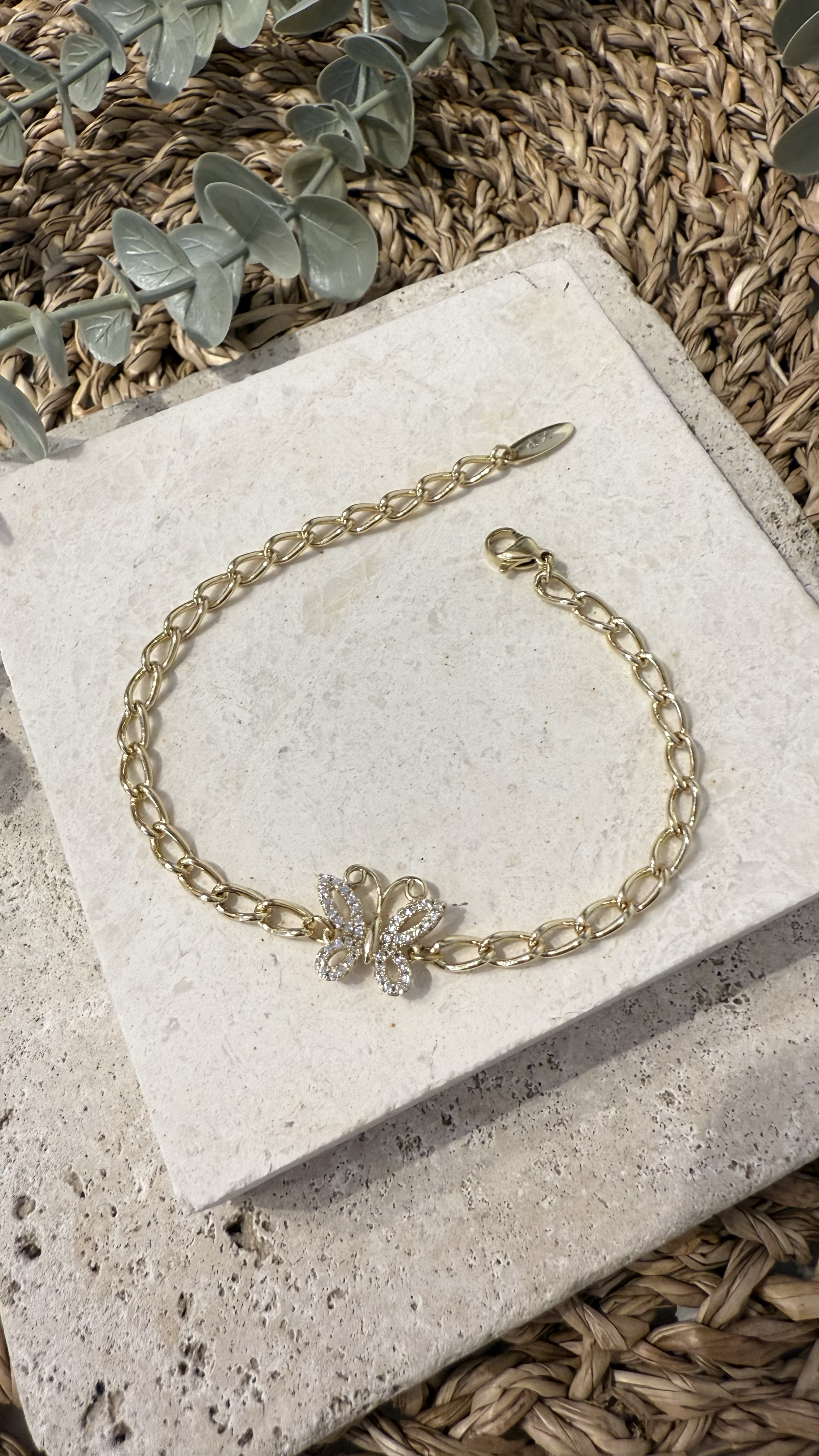 Xuping Özel Seri Gold Renk 14k Bileklik