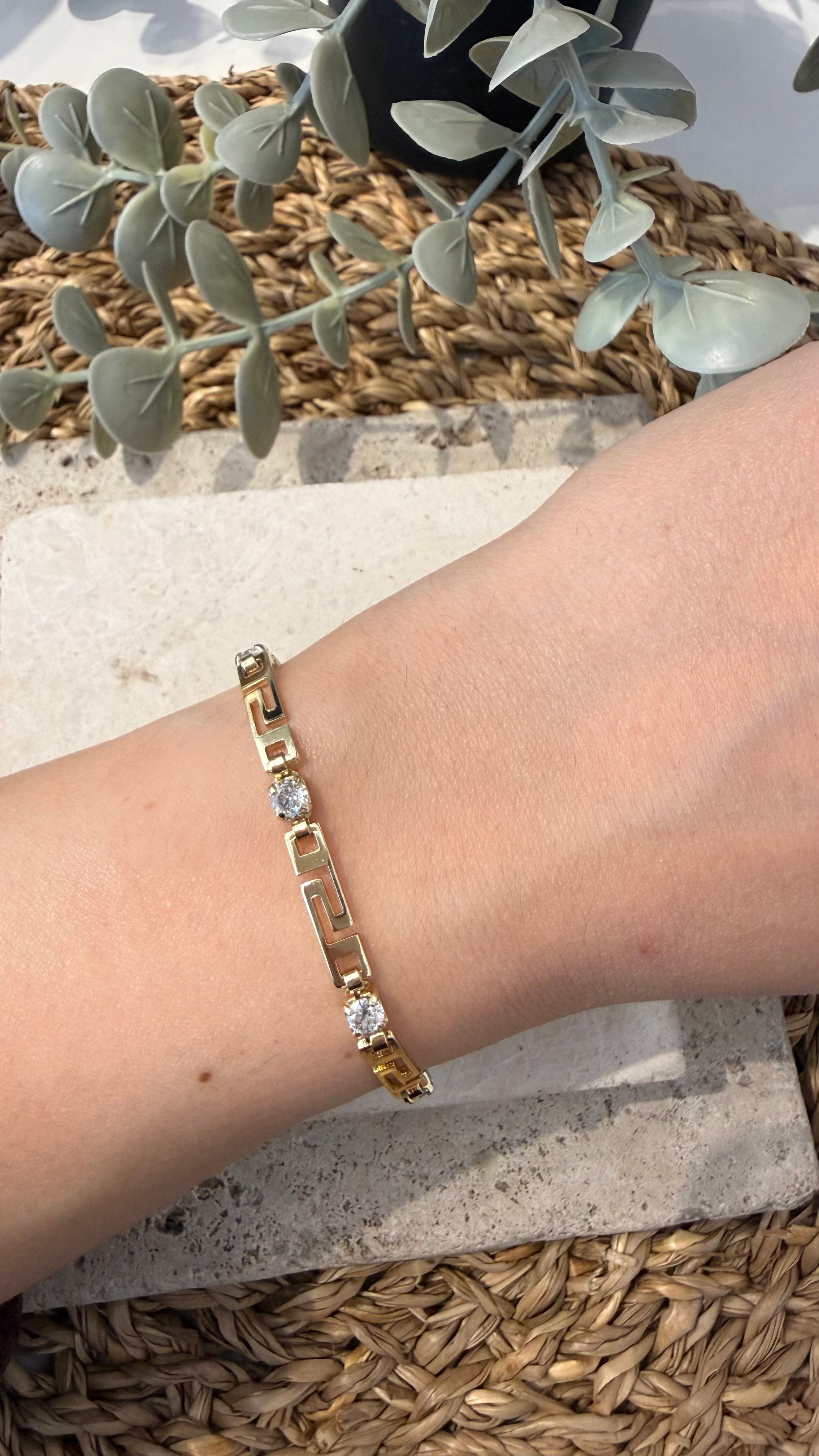Xuping Özel Seri Gold Renk 14k Bileklik