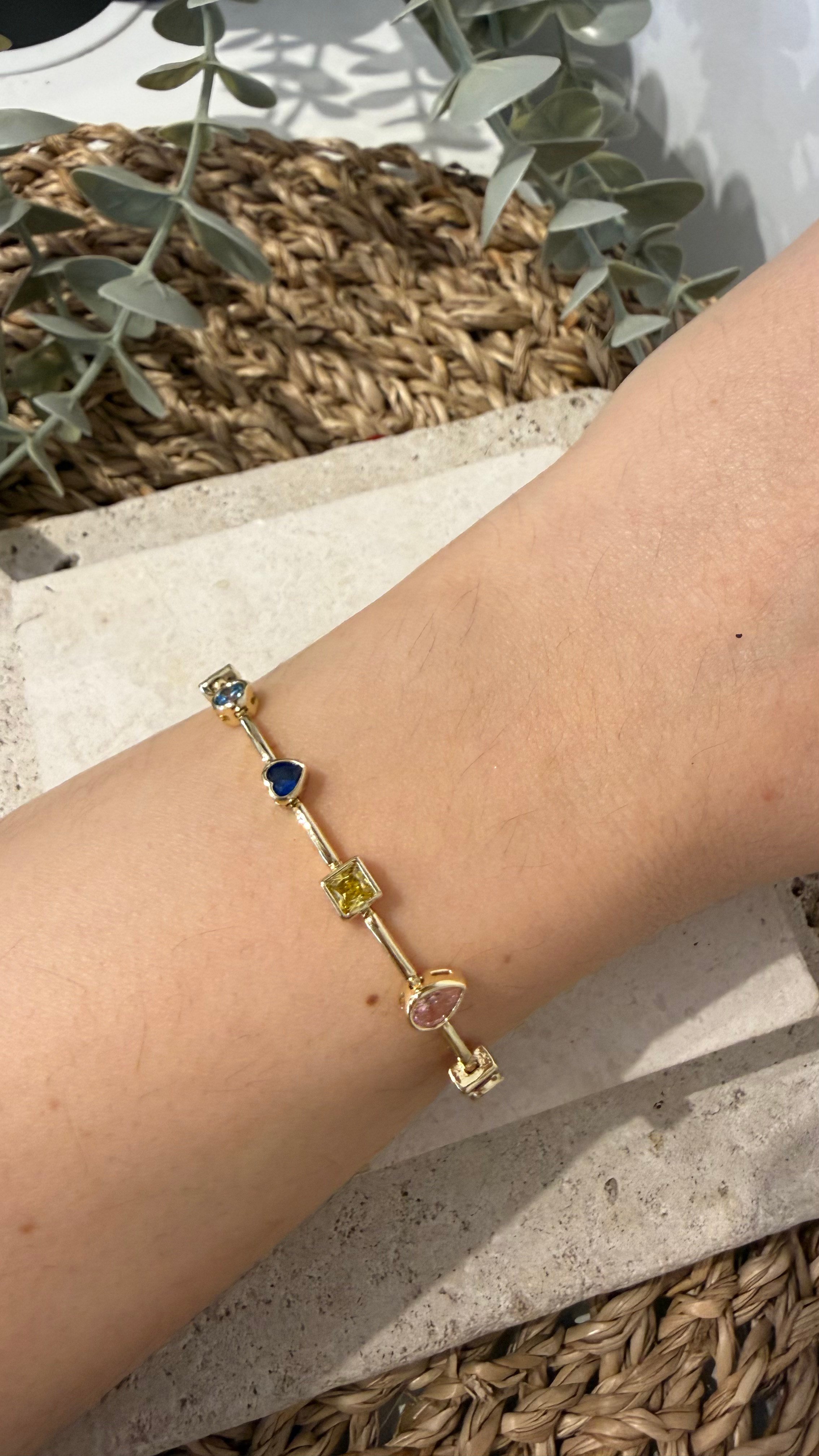 Xuping Özel Seri Gold Renk 14k Bileklik