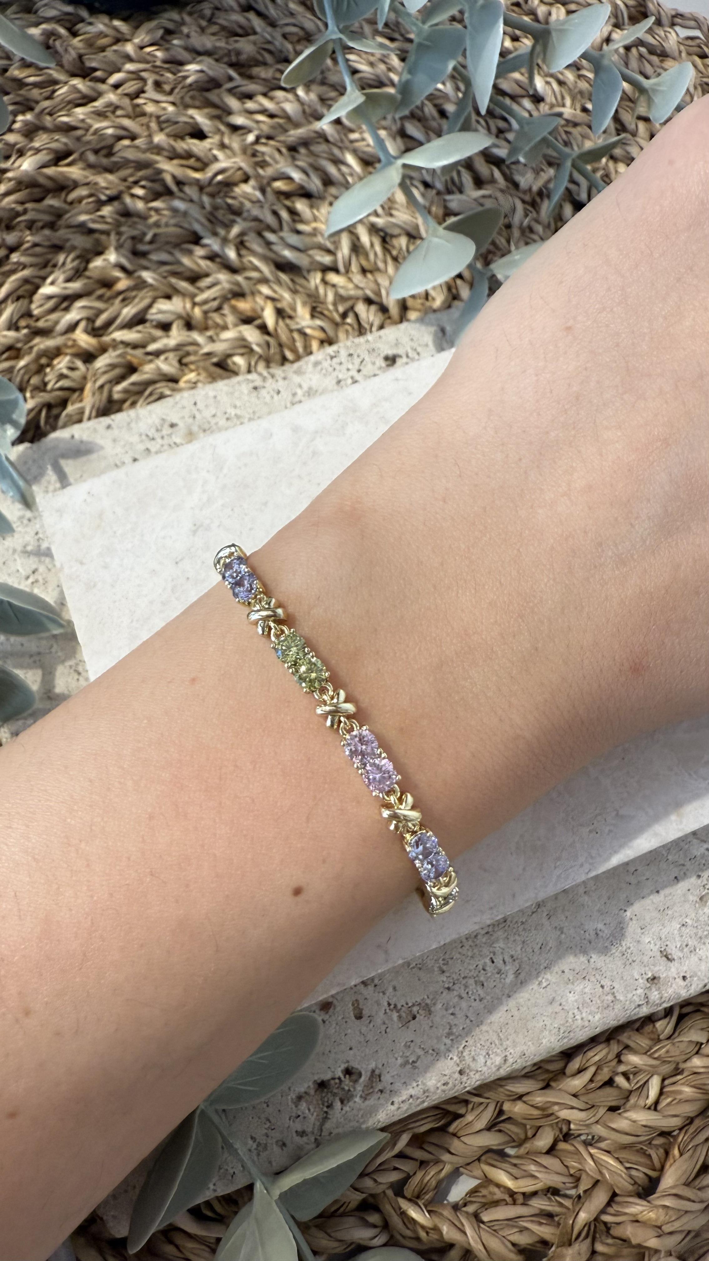 Xuping Özel Seri Gold Renk 14k Bileklik