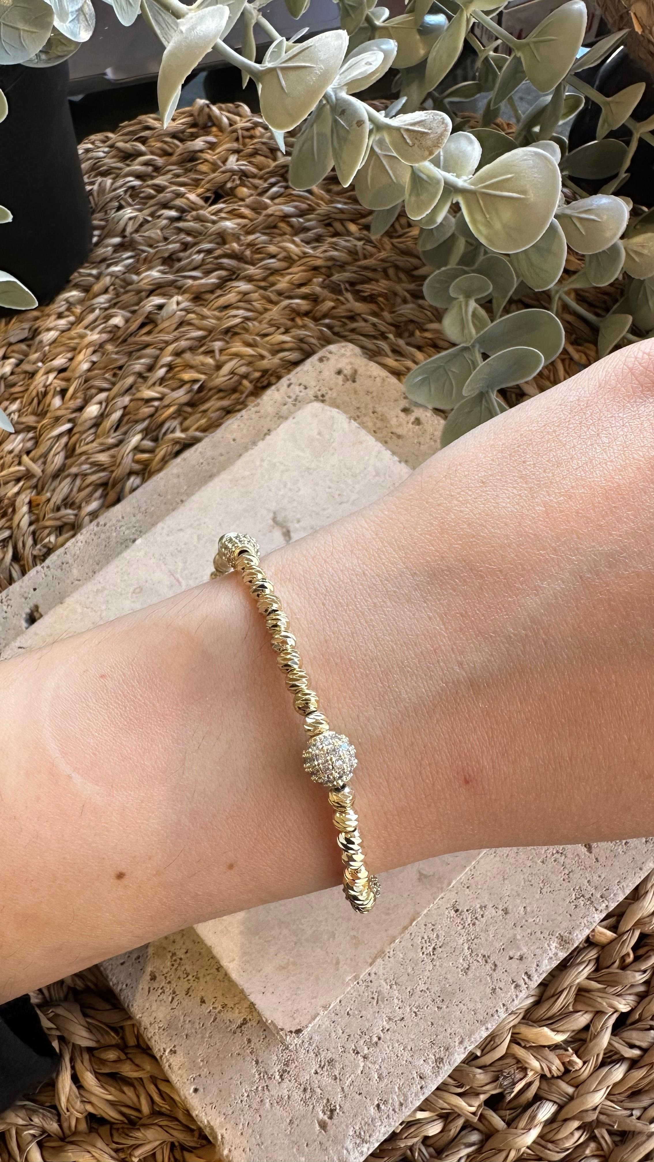 Xuping Özel Seri Gold Renk 14k Bileklik