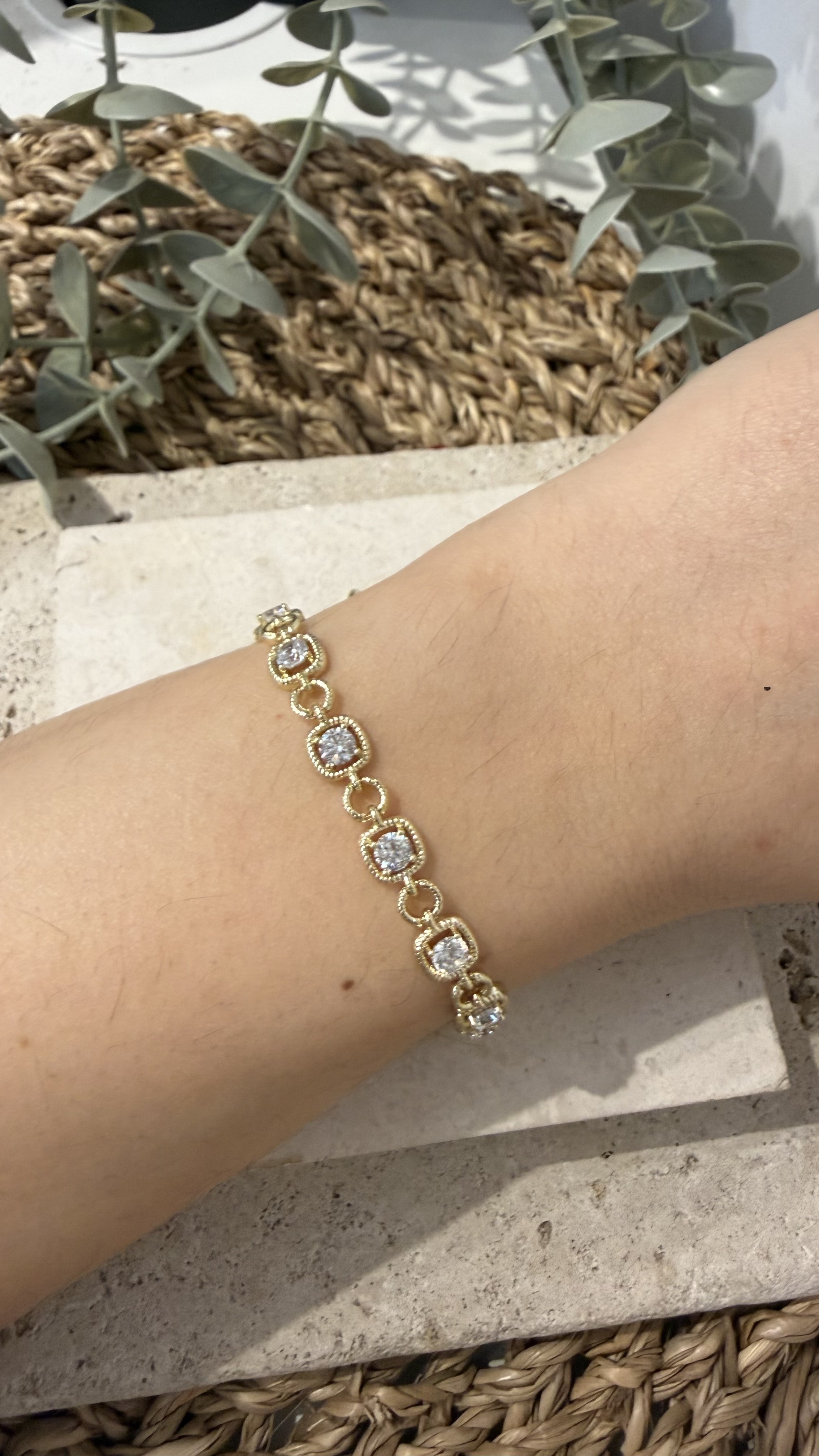 Xuping Özel Seri Gold Renk 14k Bileklik