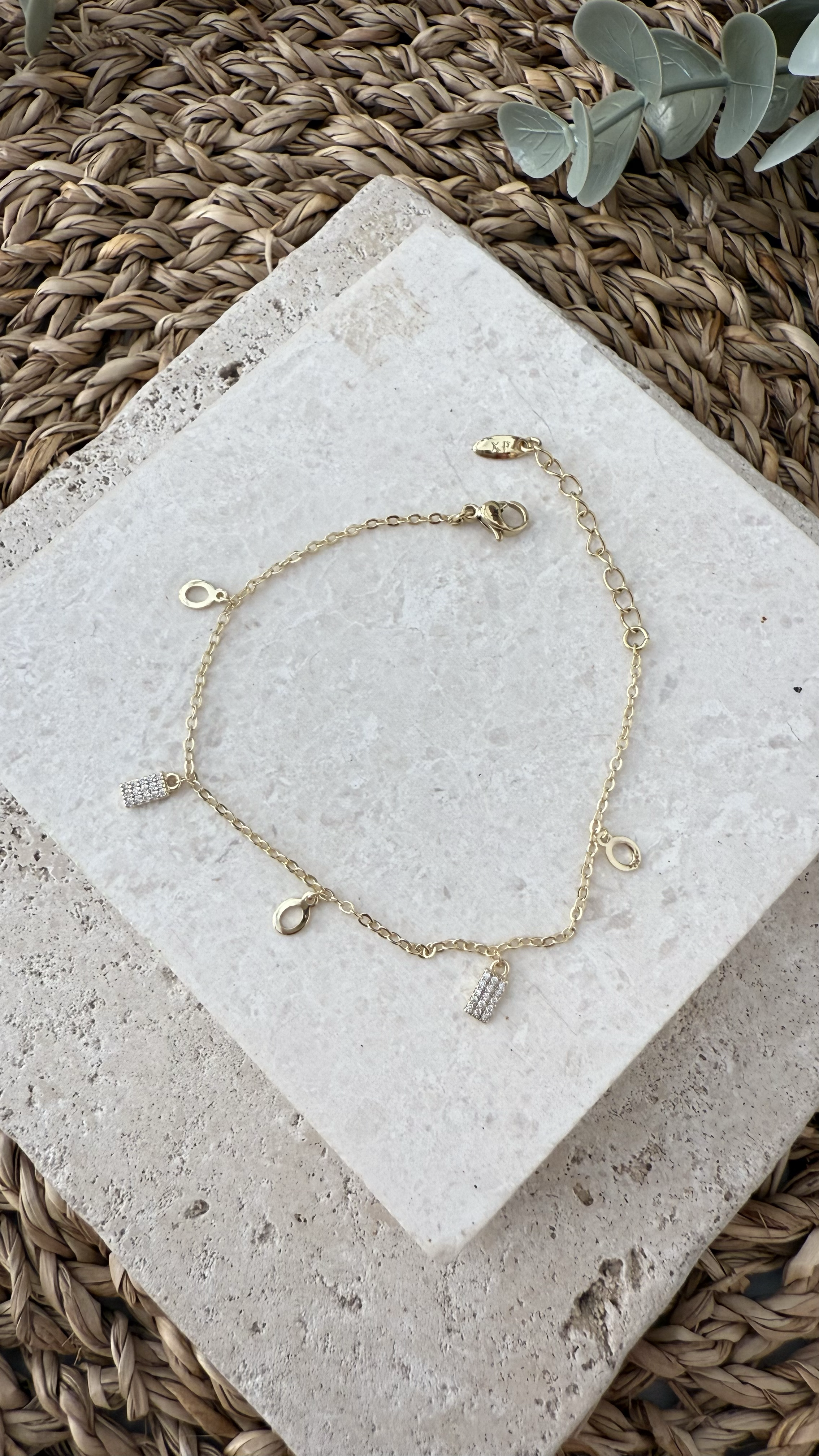 Xuping Özel Seri Gold Renk 14k Bileklik