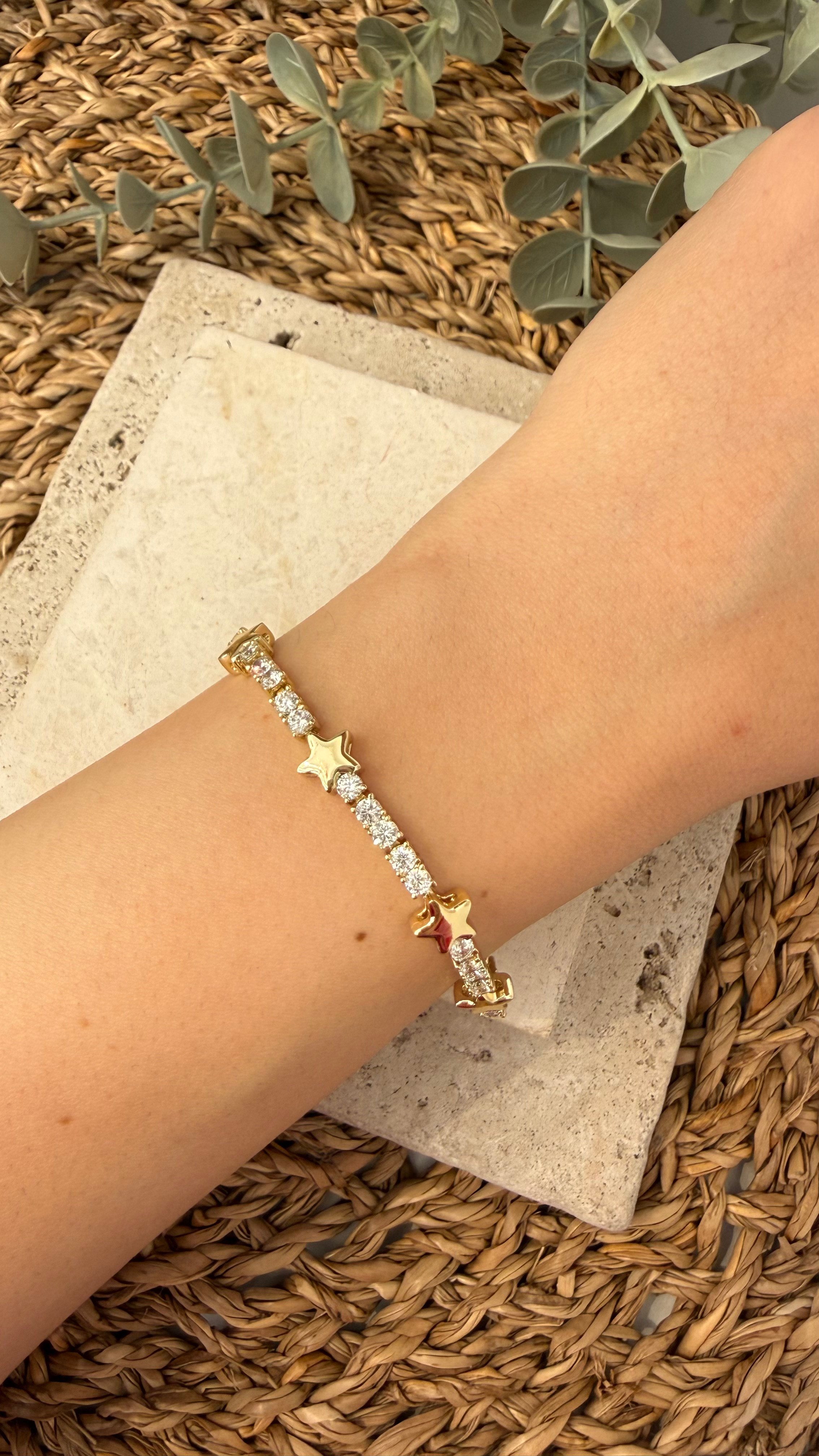 Xuping Özel Seri Gold Renk 14k Bileklik