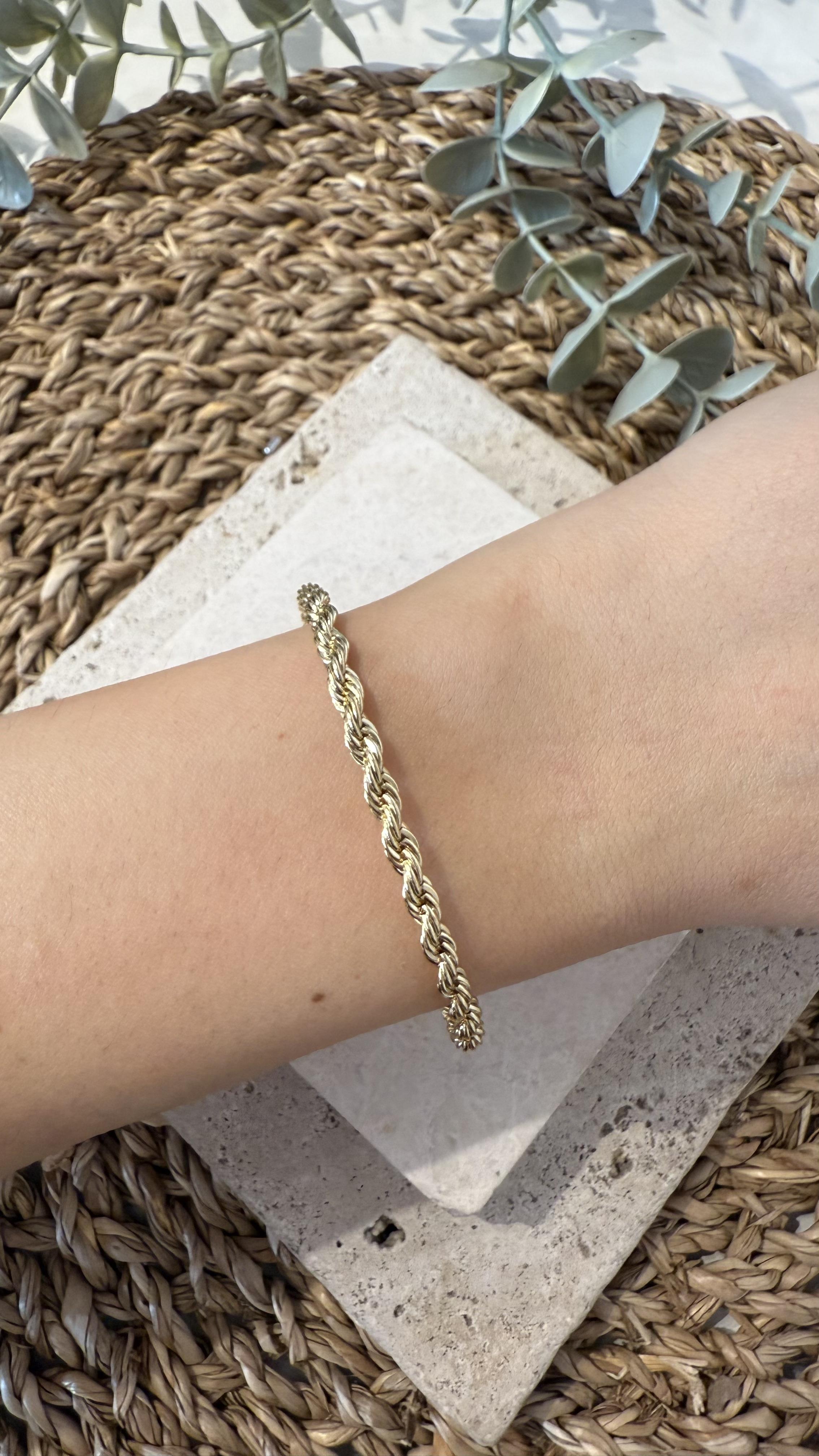 Xuping Özel Seri Gold Renk 14k Bileklik