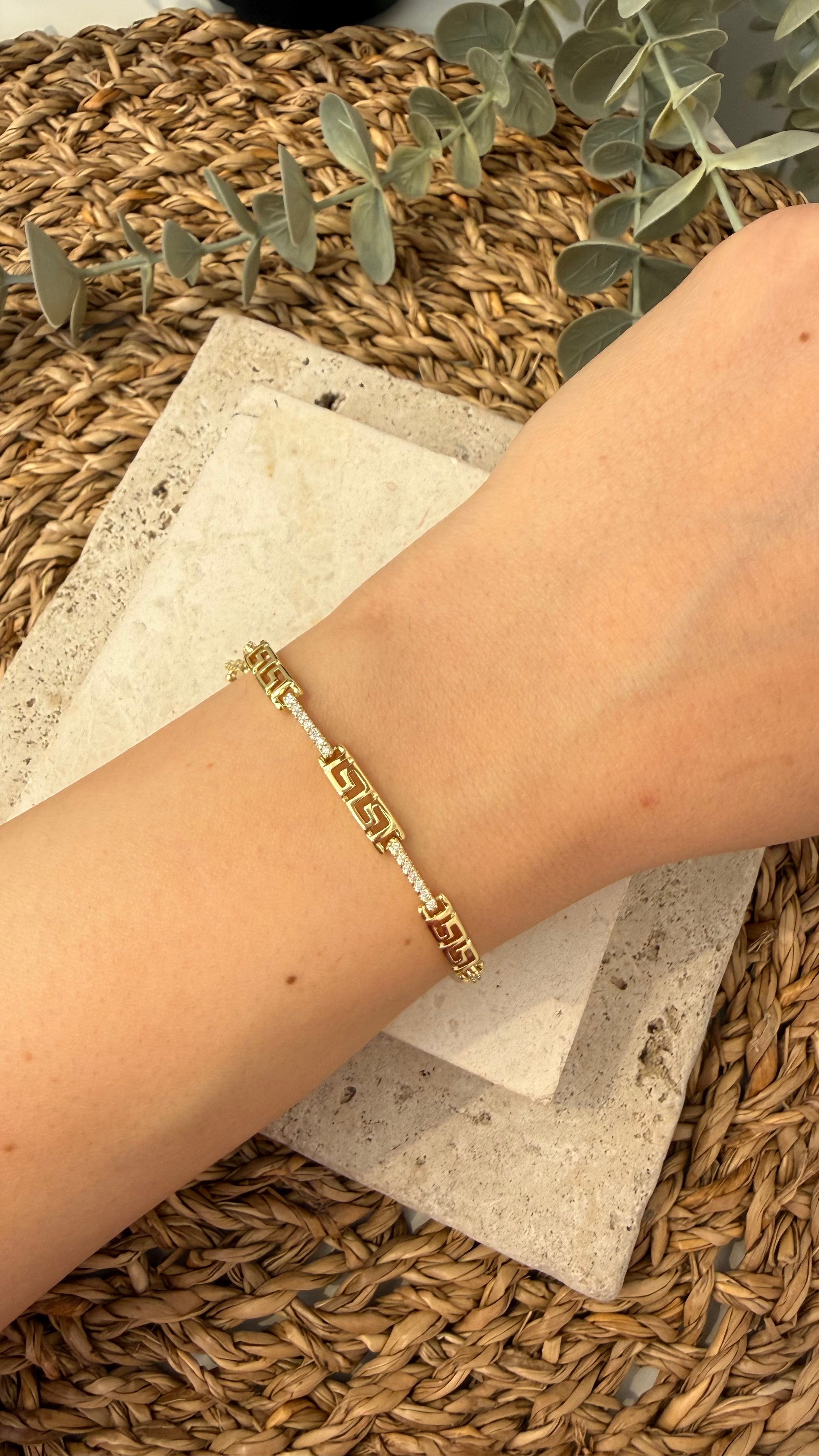 Xuping Özel Seri Gold Renk 14k Bileklik