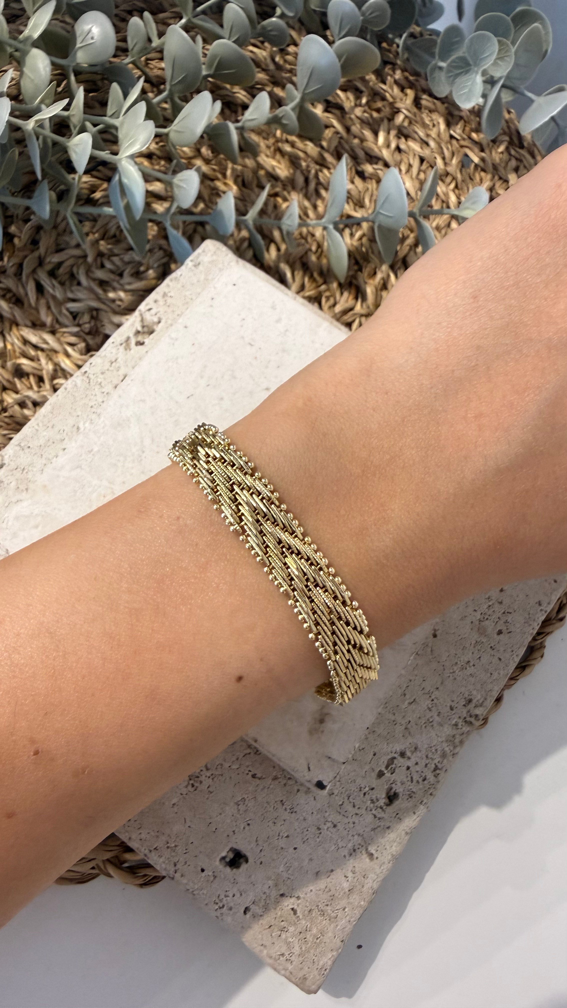 Xuping Özel Seri Gold Renk 14k Bileklik