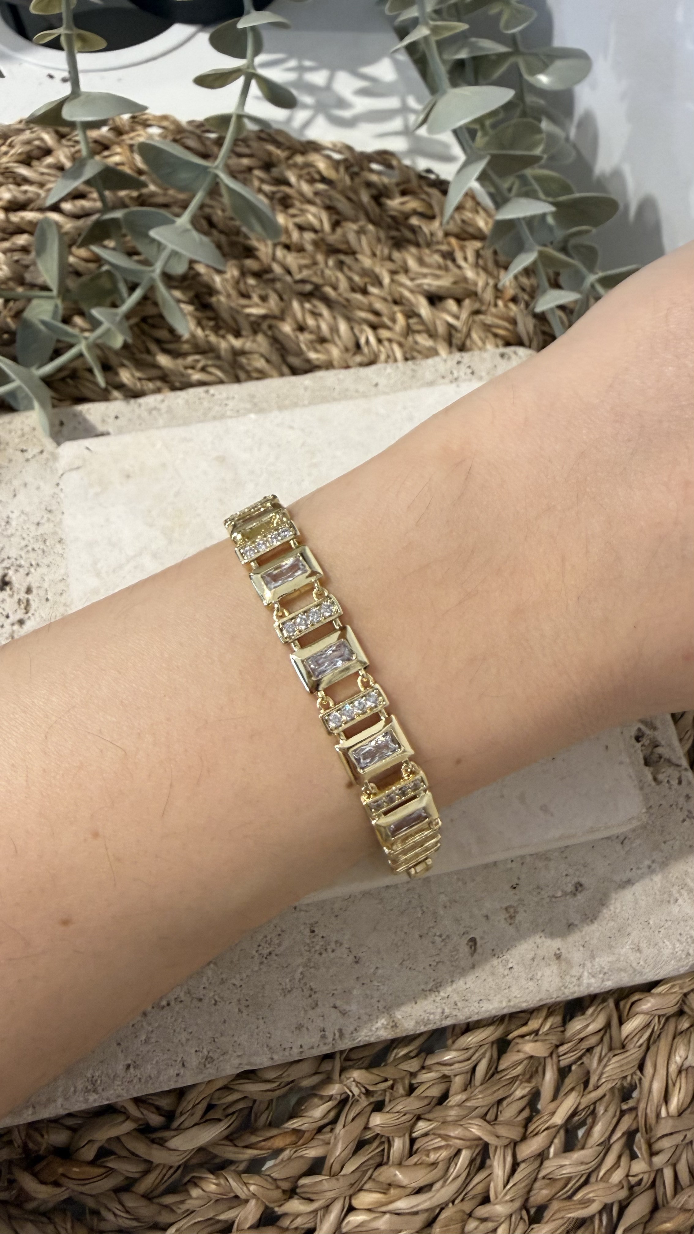 Xuping Özel Seri Gold Renk 14k Bileklik