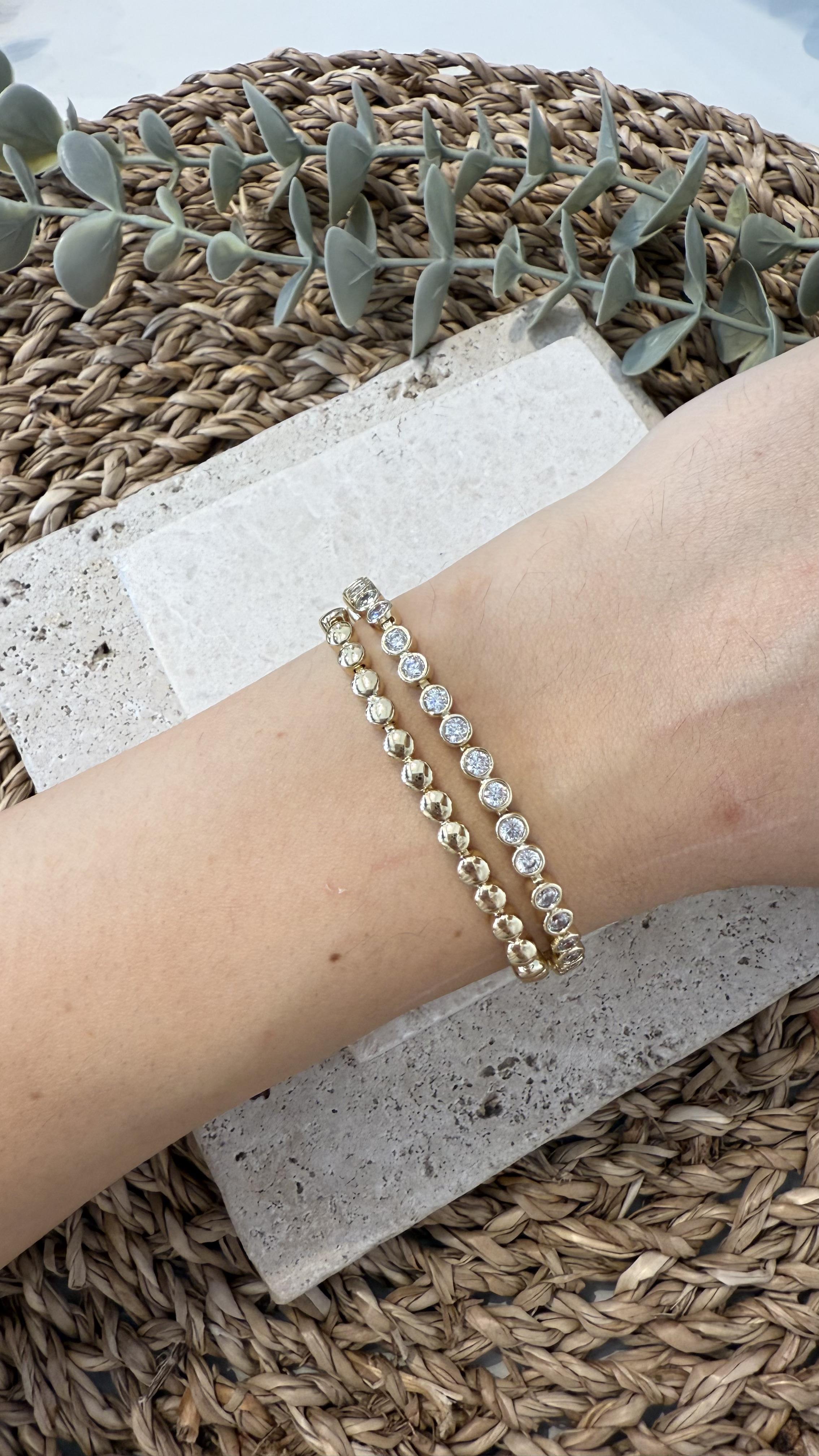 Xuping Özel Seri Gold Renk 14k Bileklik
