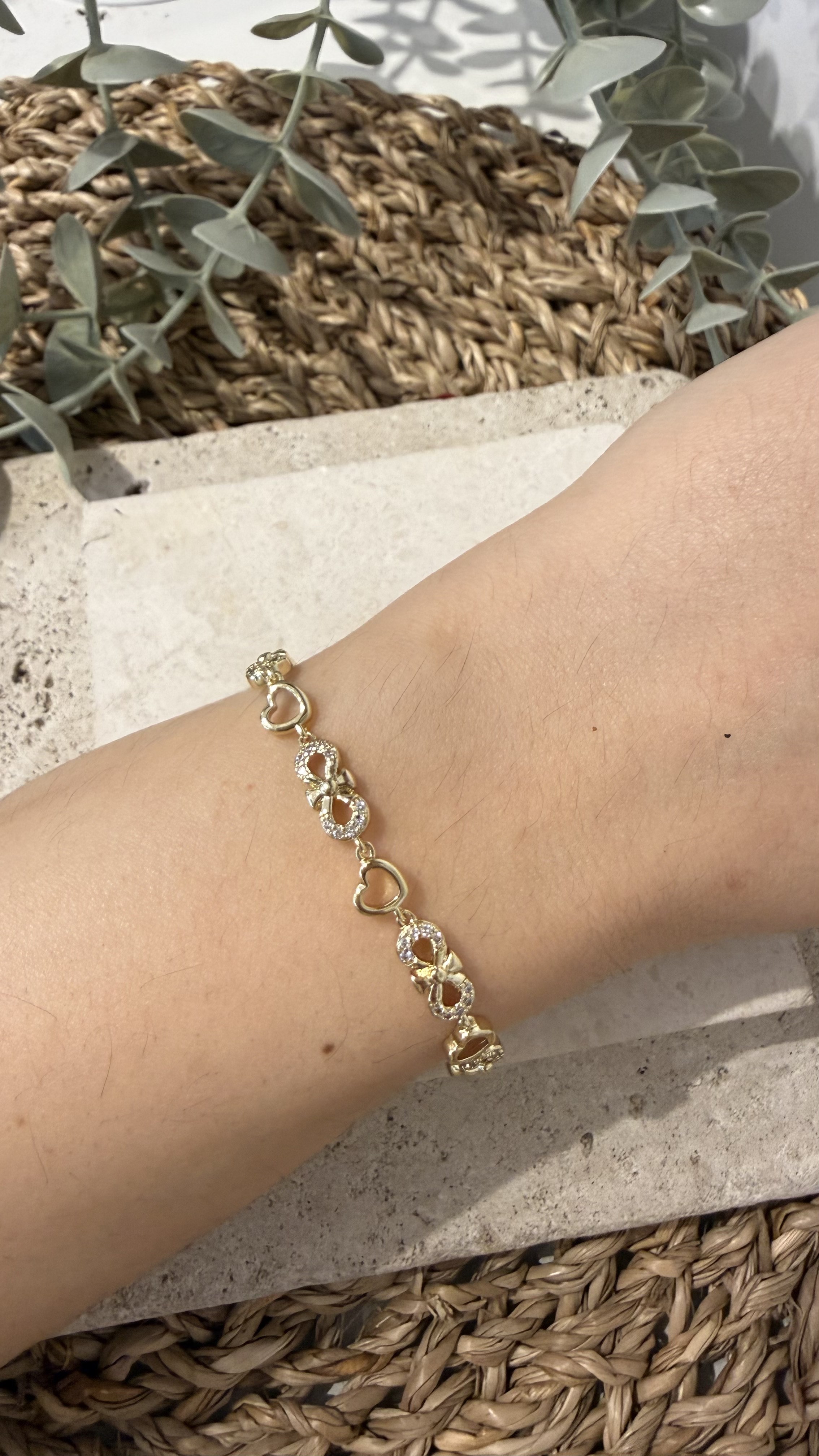 Xuping Özel Seri Gold Renk 14k Bileklik