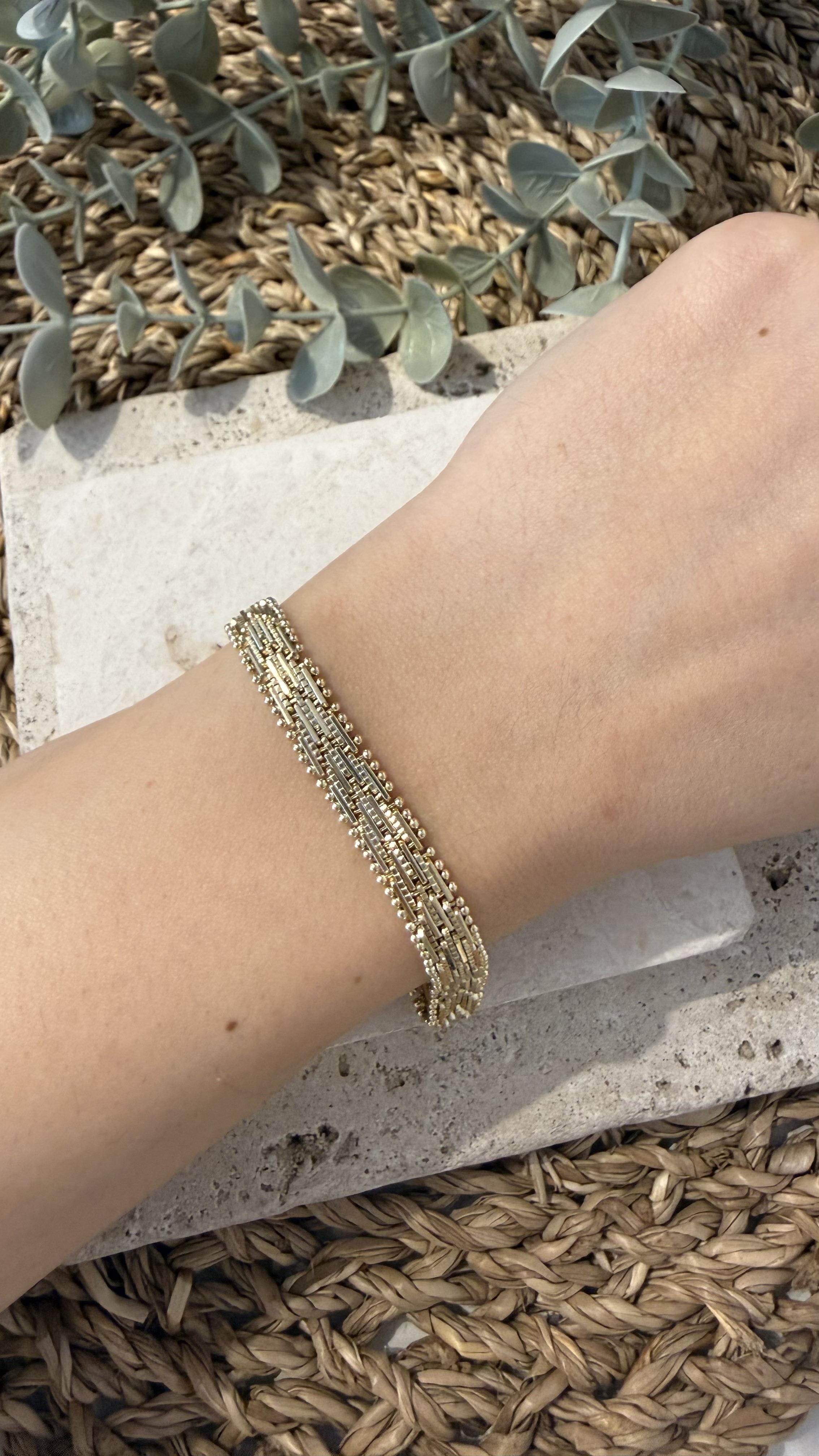 Xuping Özel Seri Gold Renk 14k Bileklik