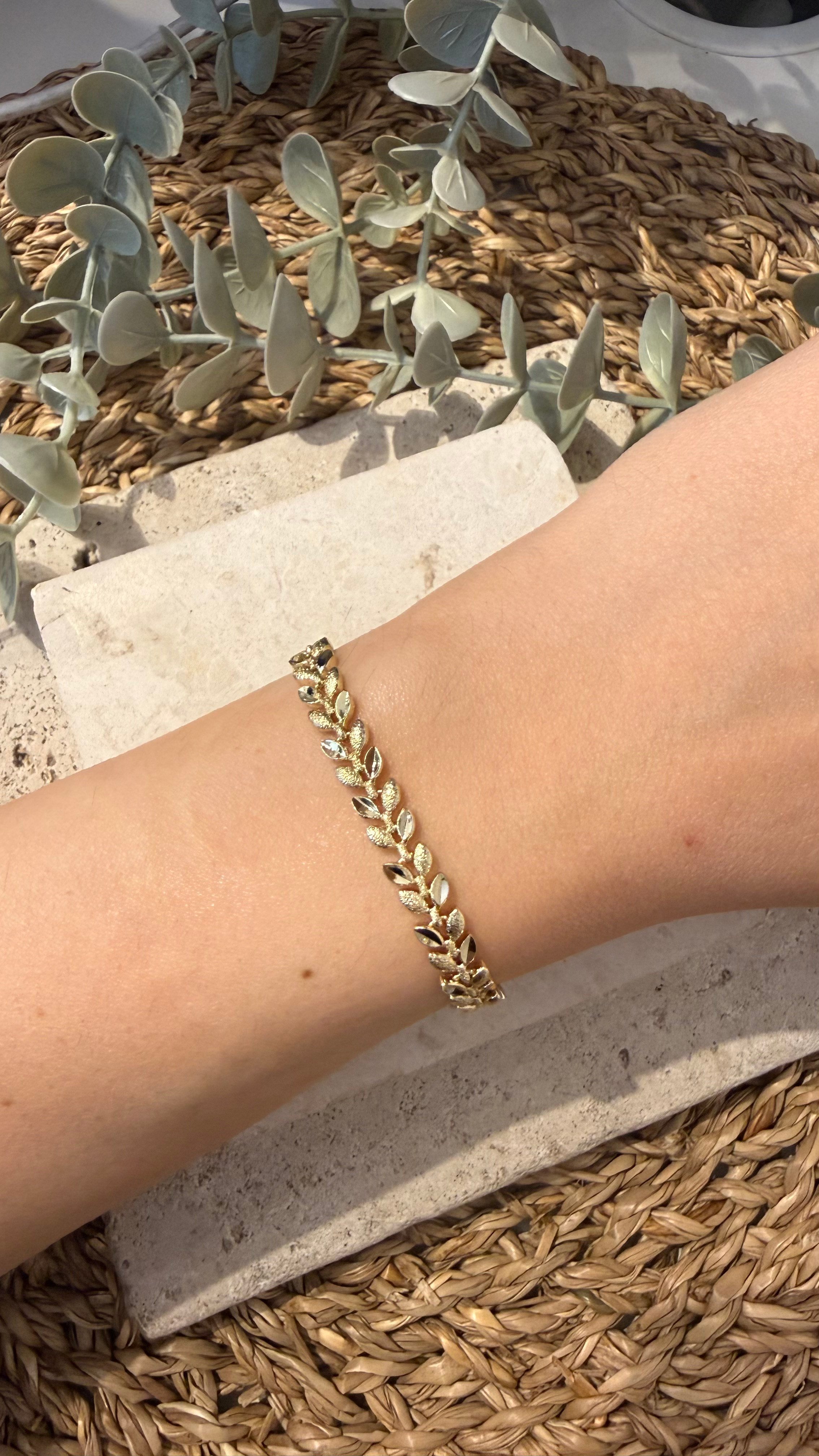 Xuping Özel Seri Gold Renk 14k Bileklik