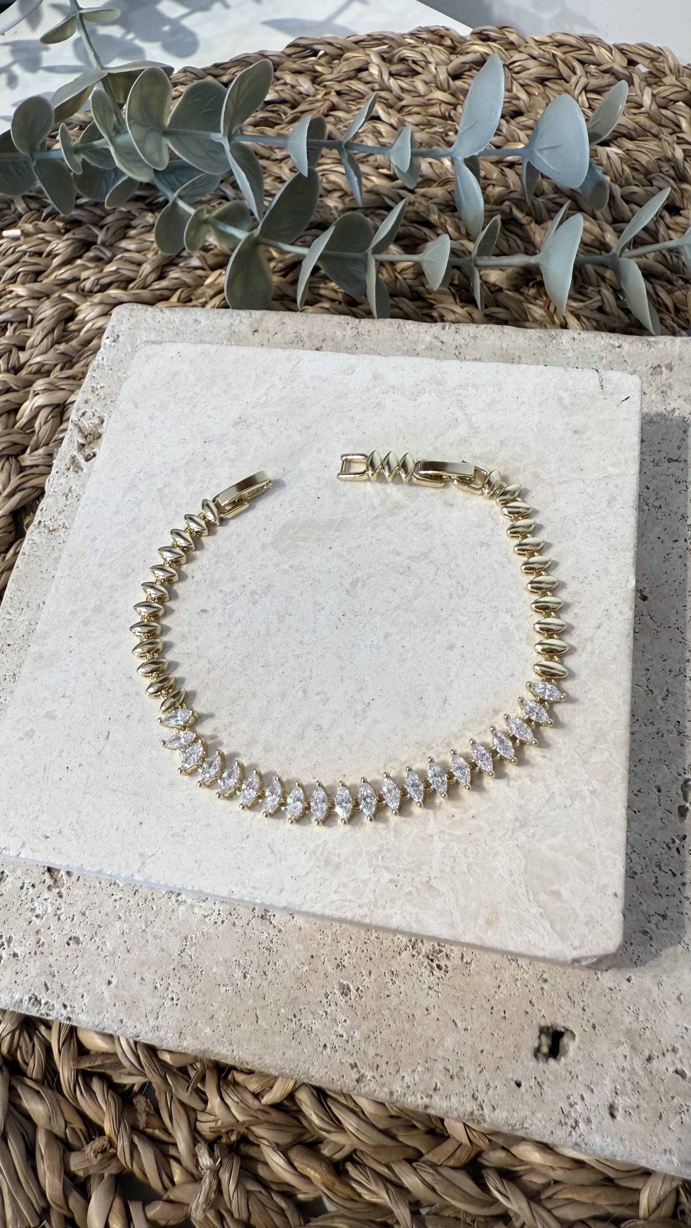 Xuping Özel Seri Gold Renk 14k Bileklik
