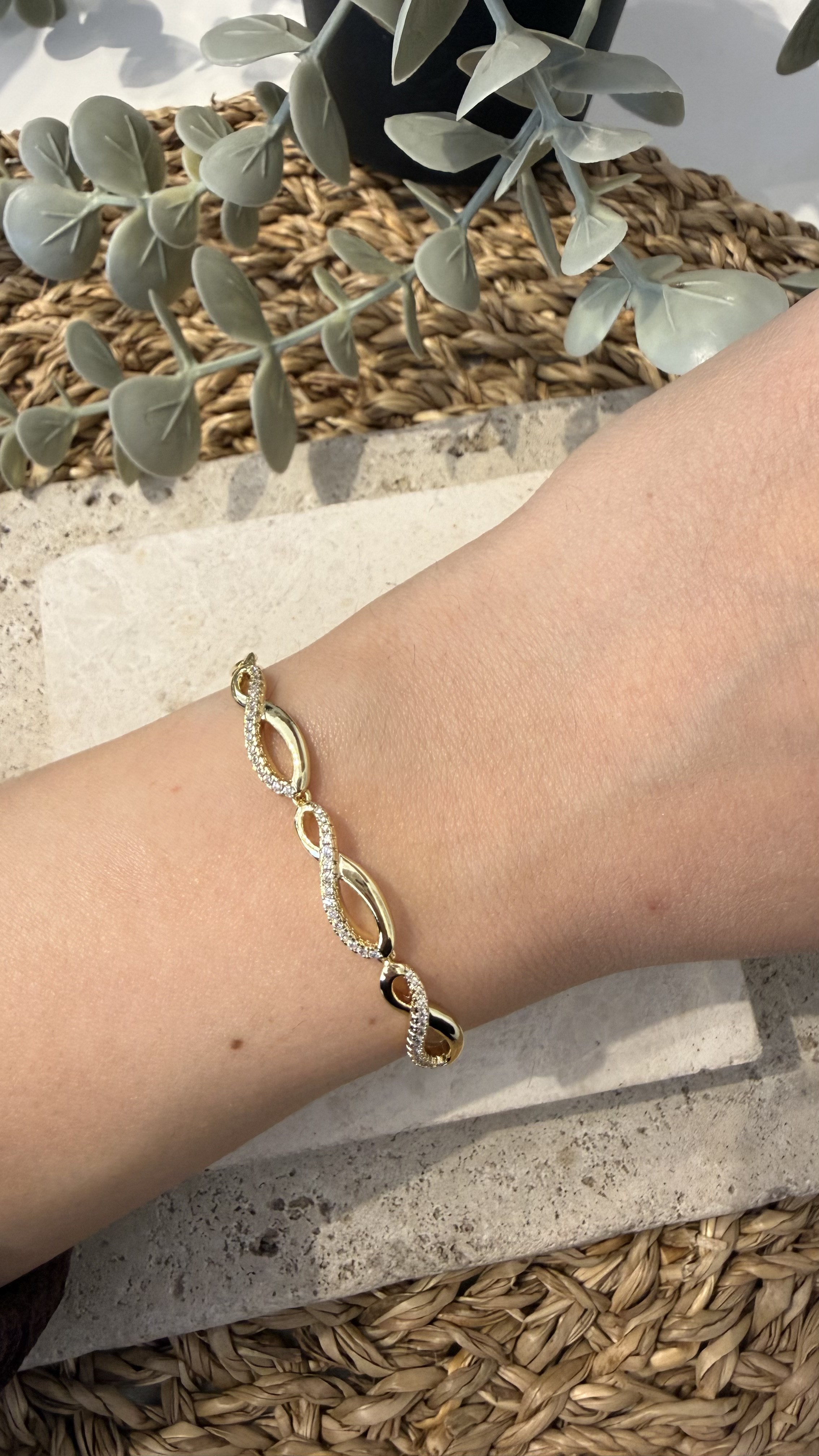 Xuping Özel Seri Gold Renk 14k Bileklik