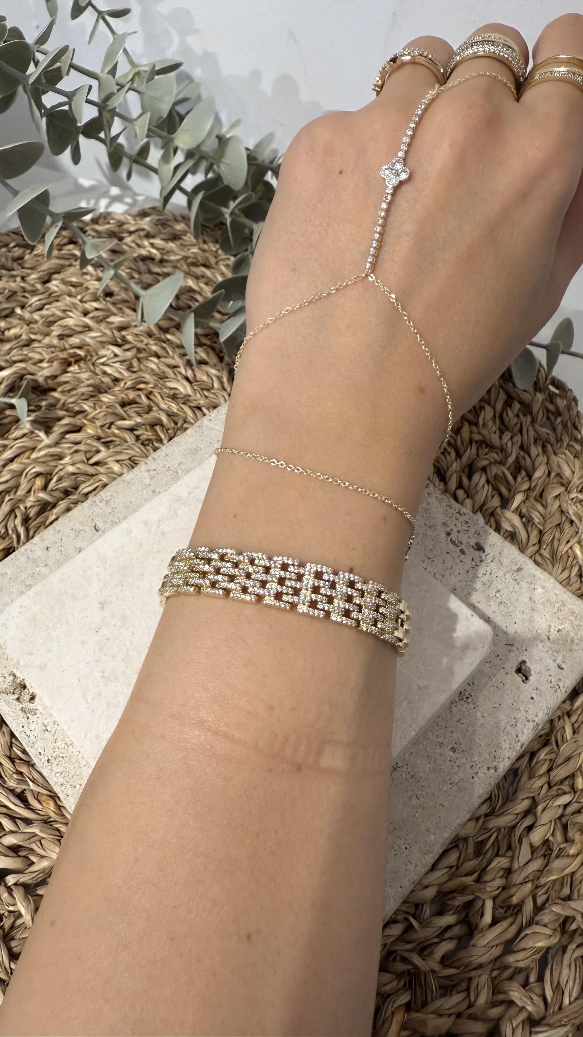Xuping Özel Seri Gold Renk 14k Bileklik