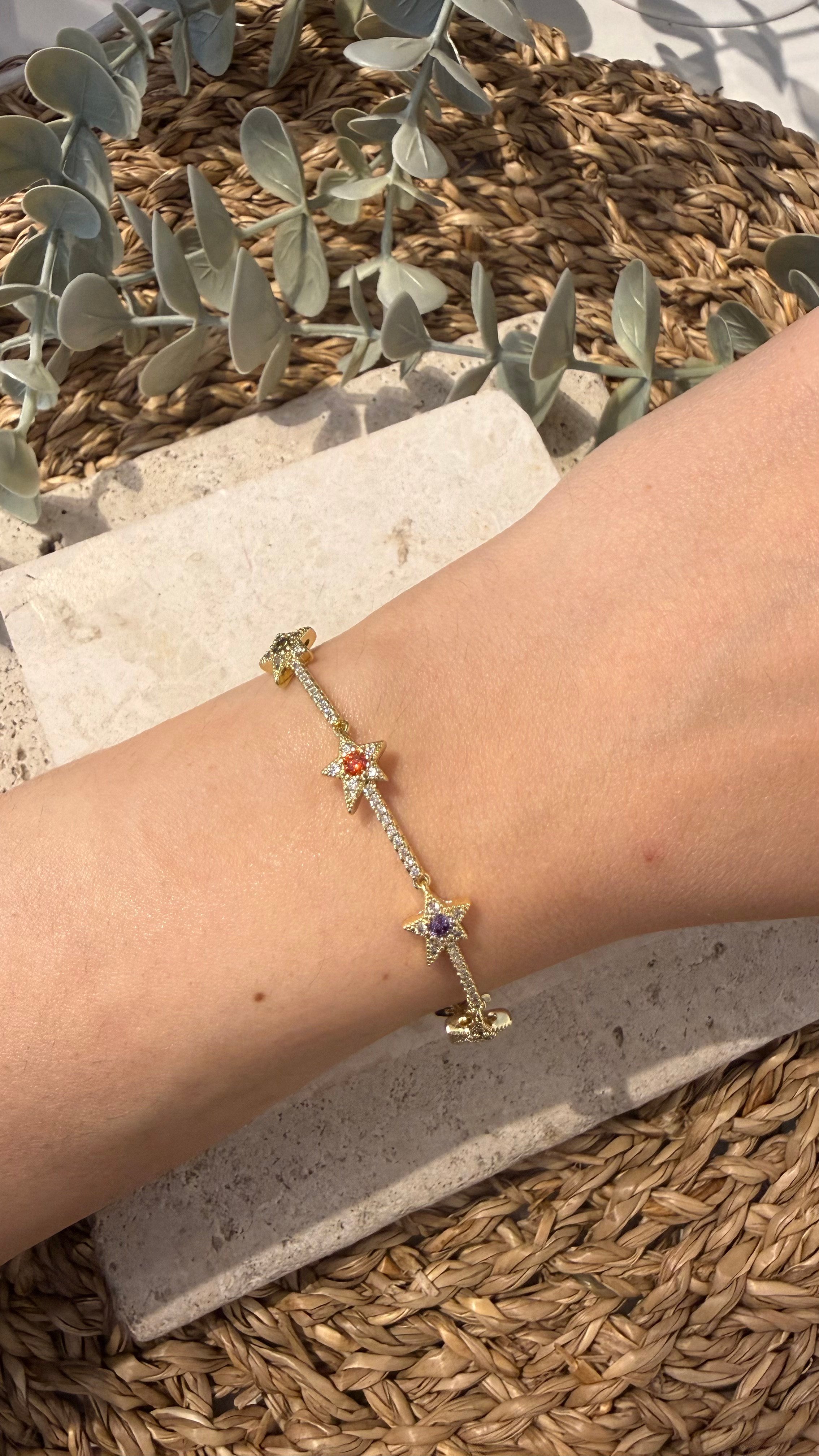Xuping Özel Seri Gold Renk 14k Bileklik