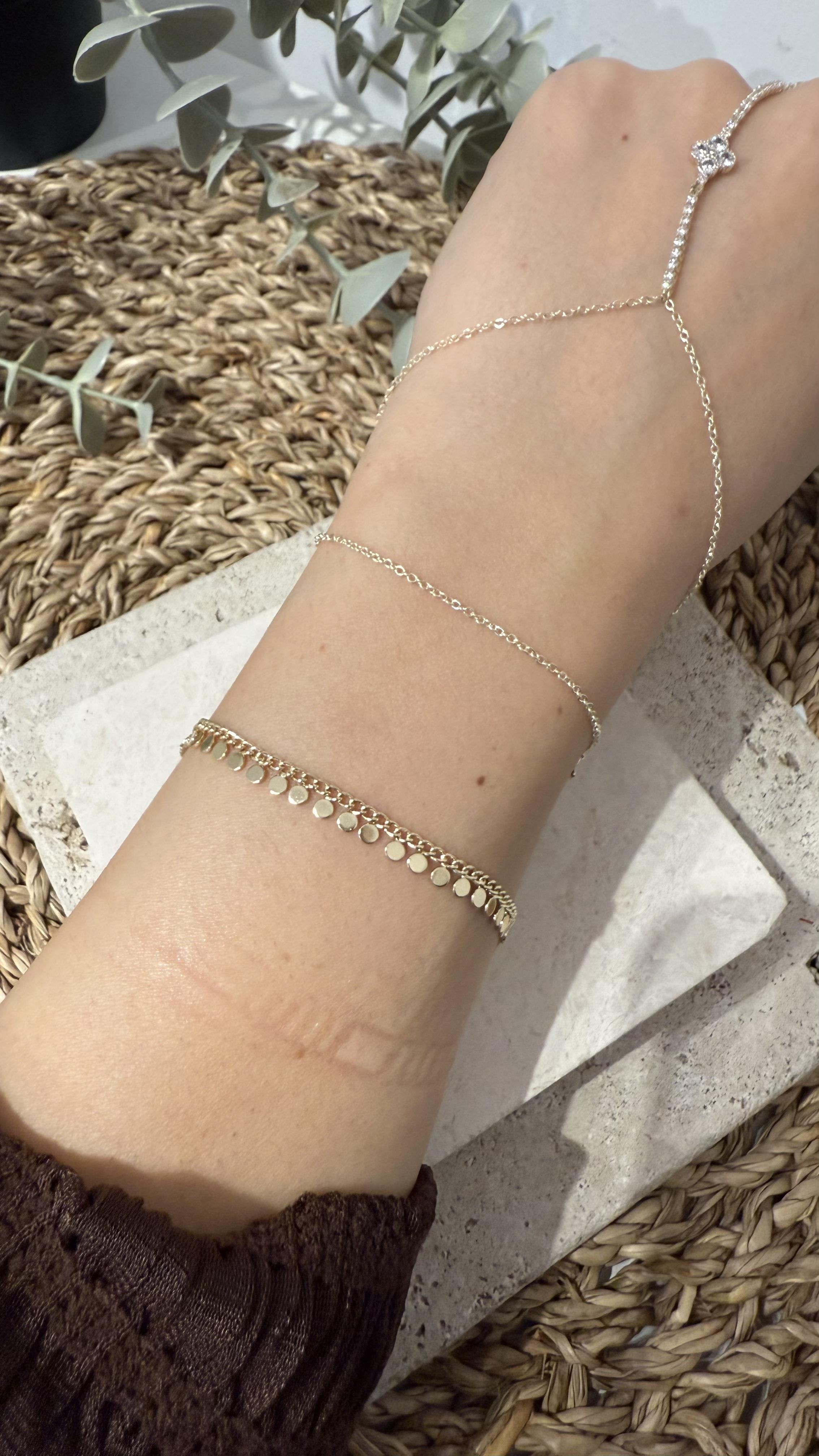 Xuping Özel Seri Gold Renk 14k Bileklik