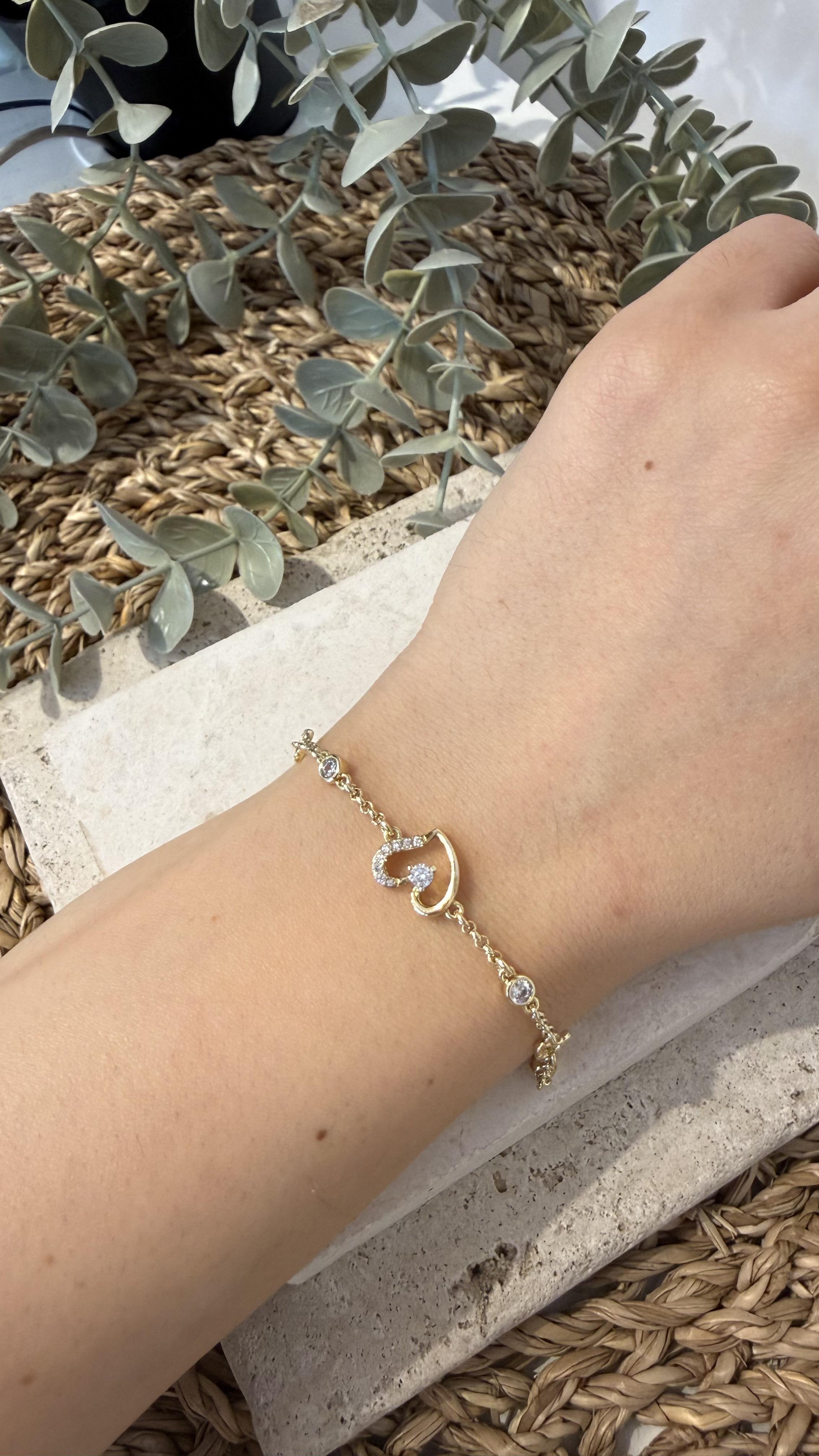Xuping Özel Seri Gold Renk 14k Bileklik