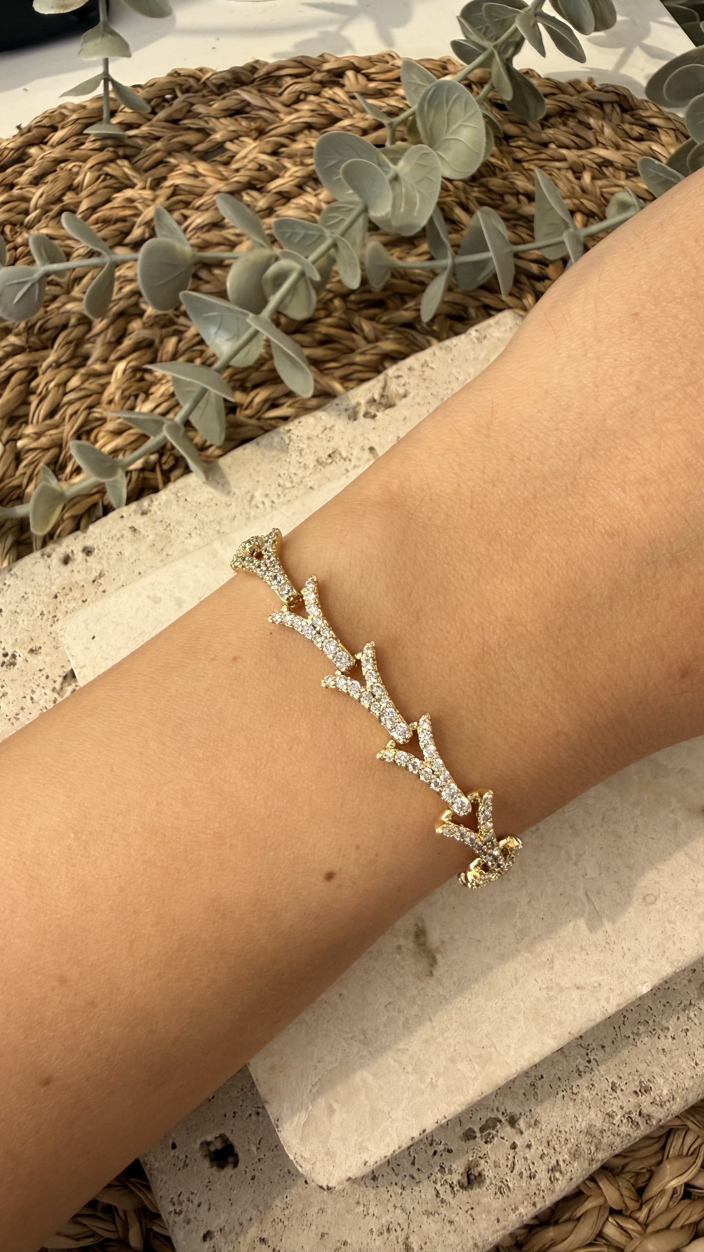 Xuping Özel Seri Gold Renk 14k Bileklik