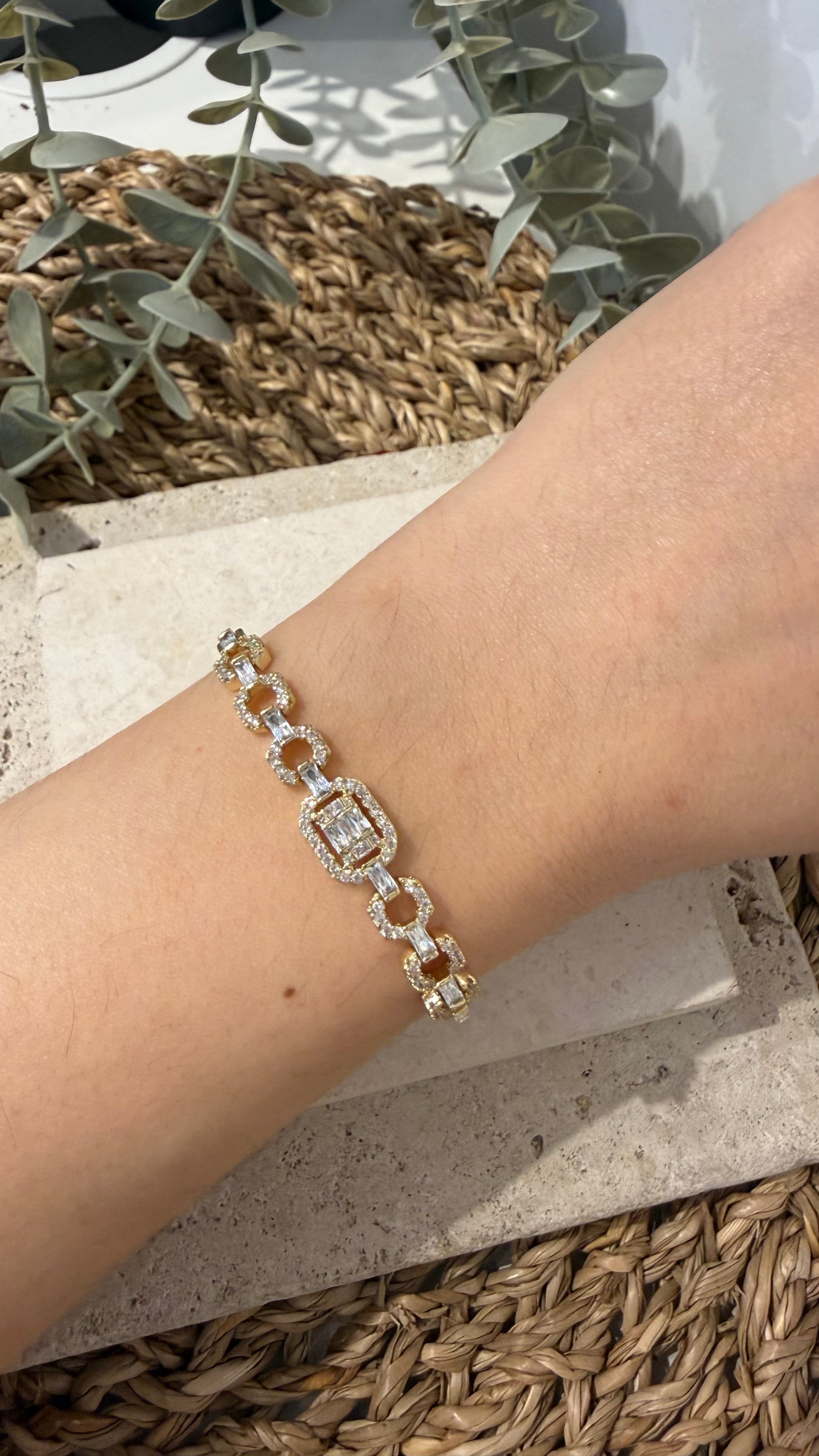 Xuping Özel Seri Gold Renk 14k Bileklik