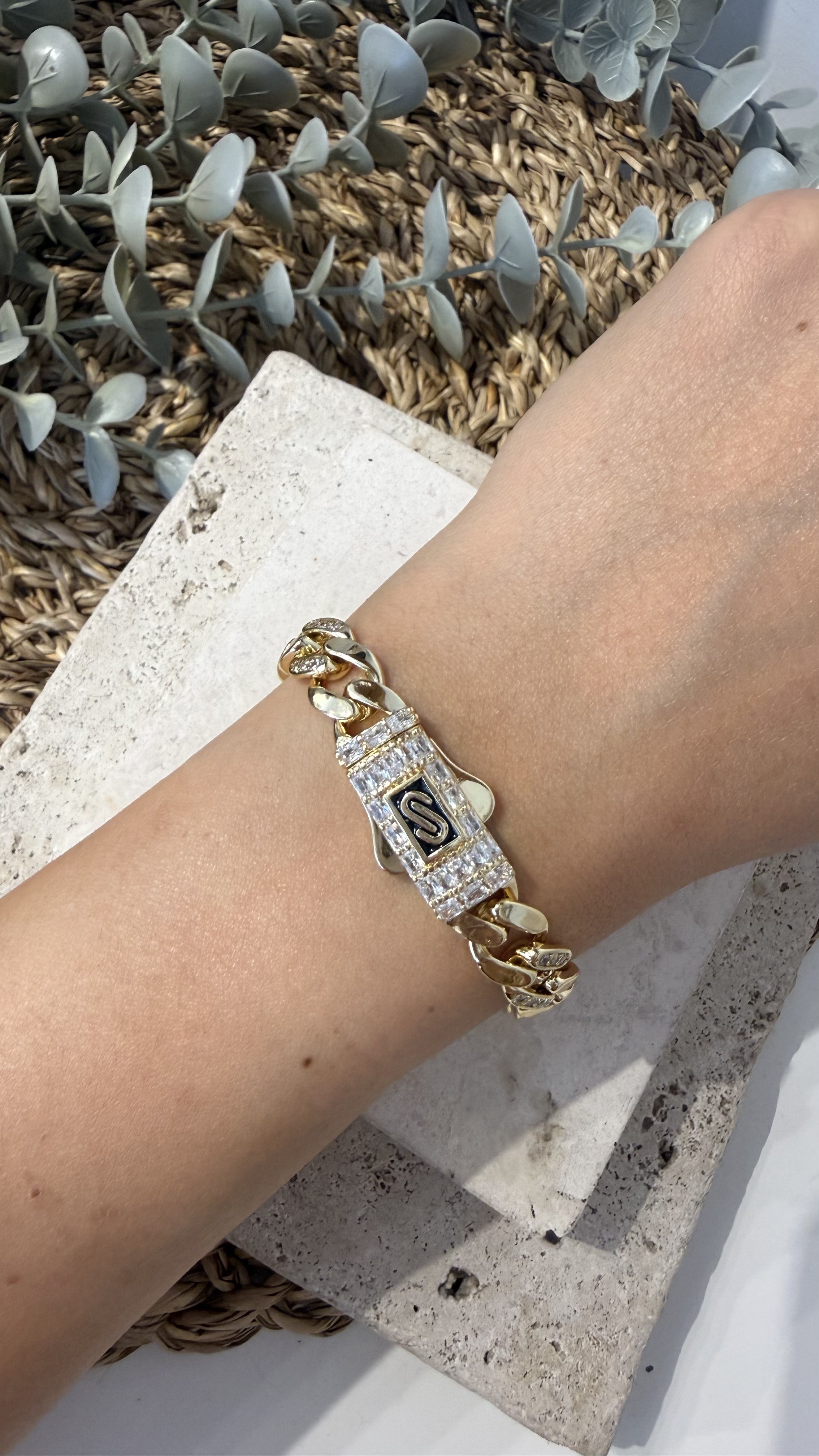 Xuping Özel Seri Gold Renk 14k Bileklik