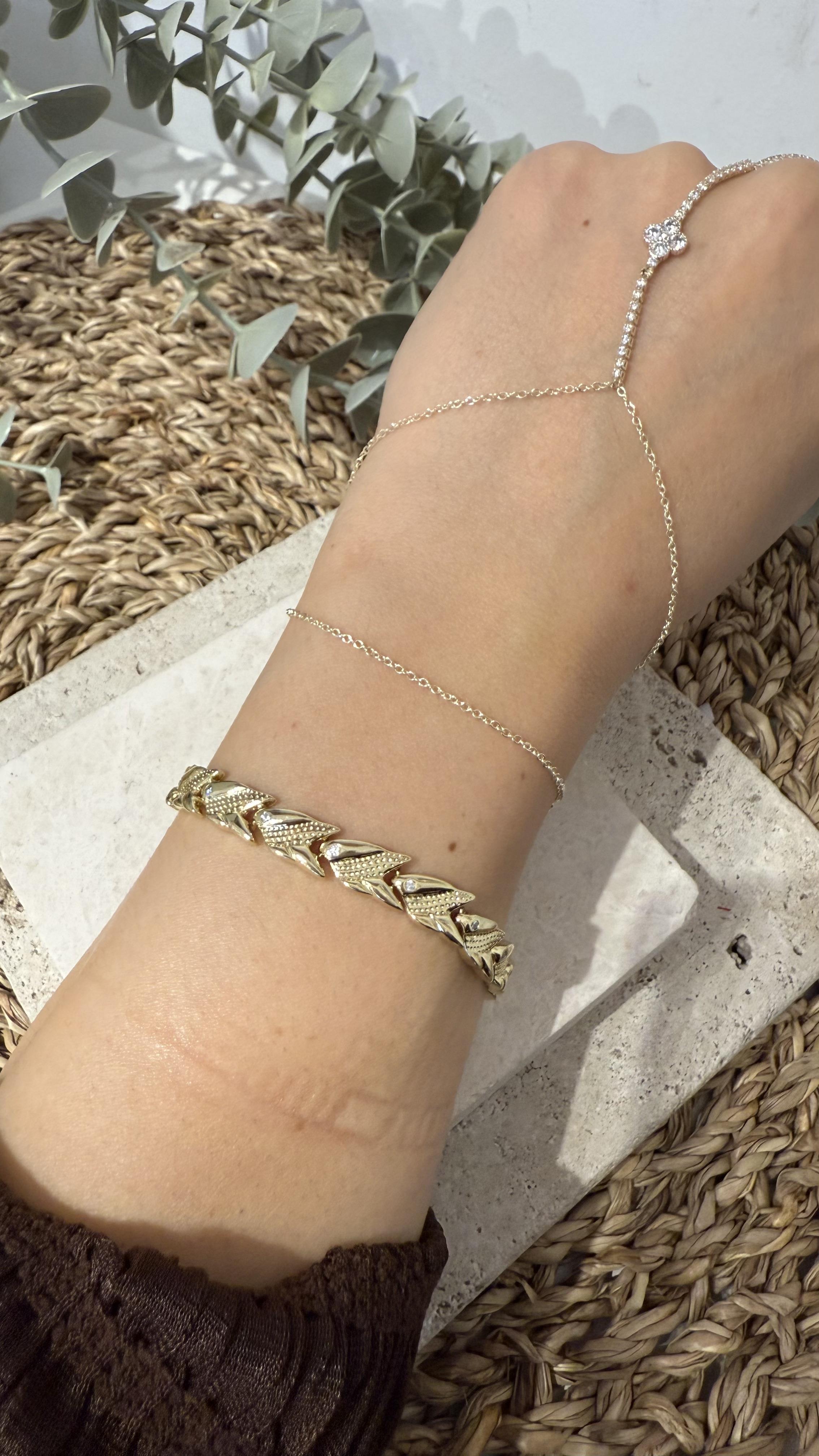 Xuping Özel Seri Gold Renk 14k Bileklik
