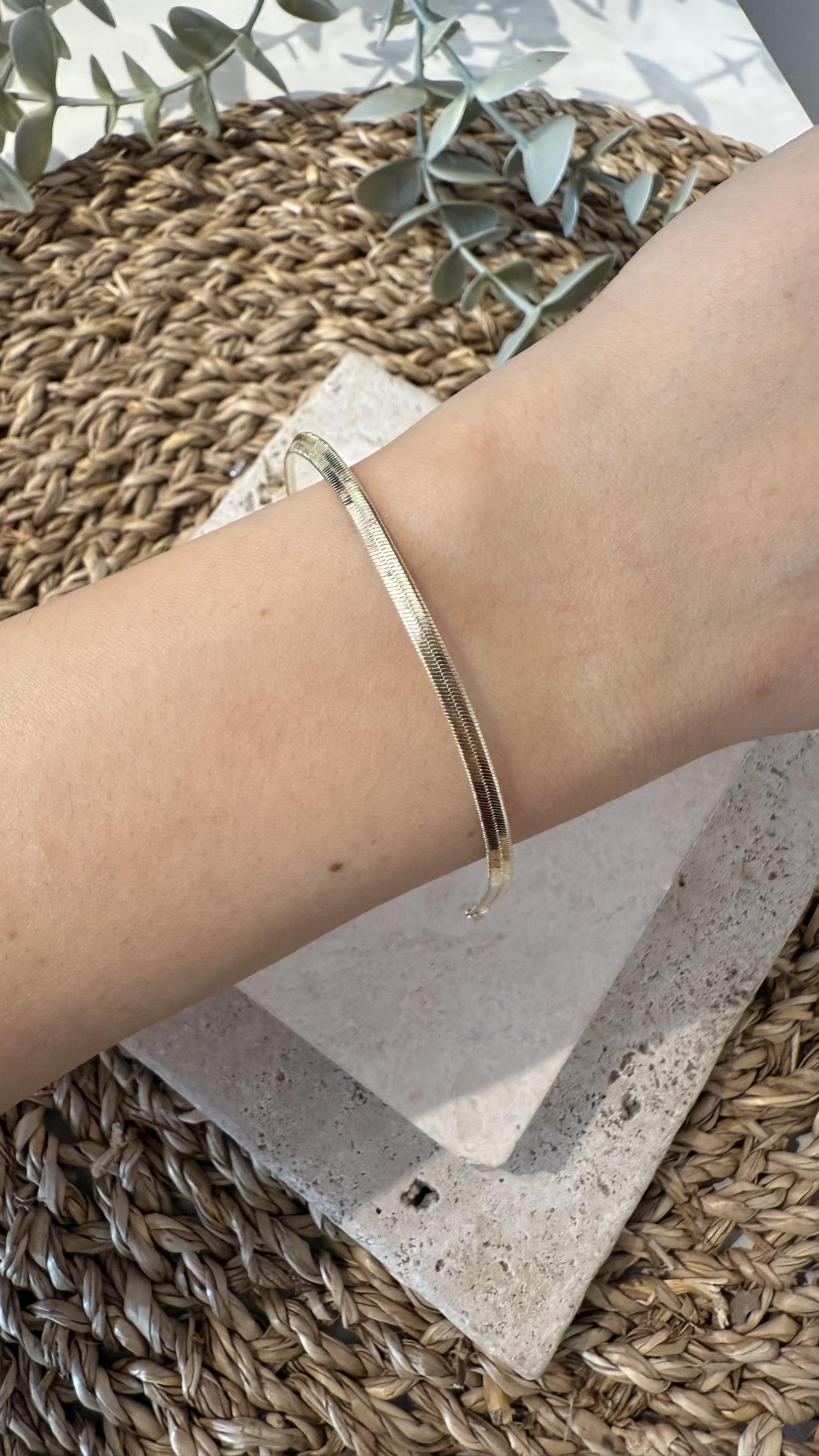 Xuping Özel Seri Gold Renk 14k Bileklik