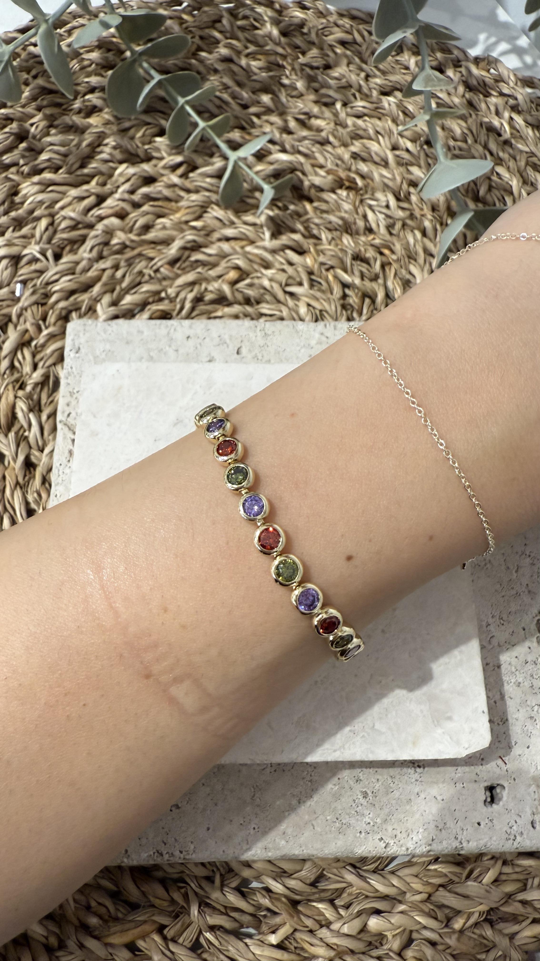 Xuping Özel Seri Gold Renk 14k Bileklik