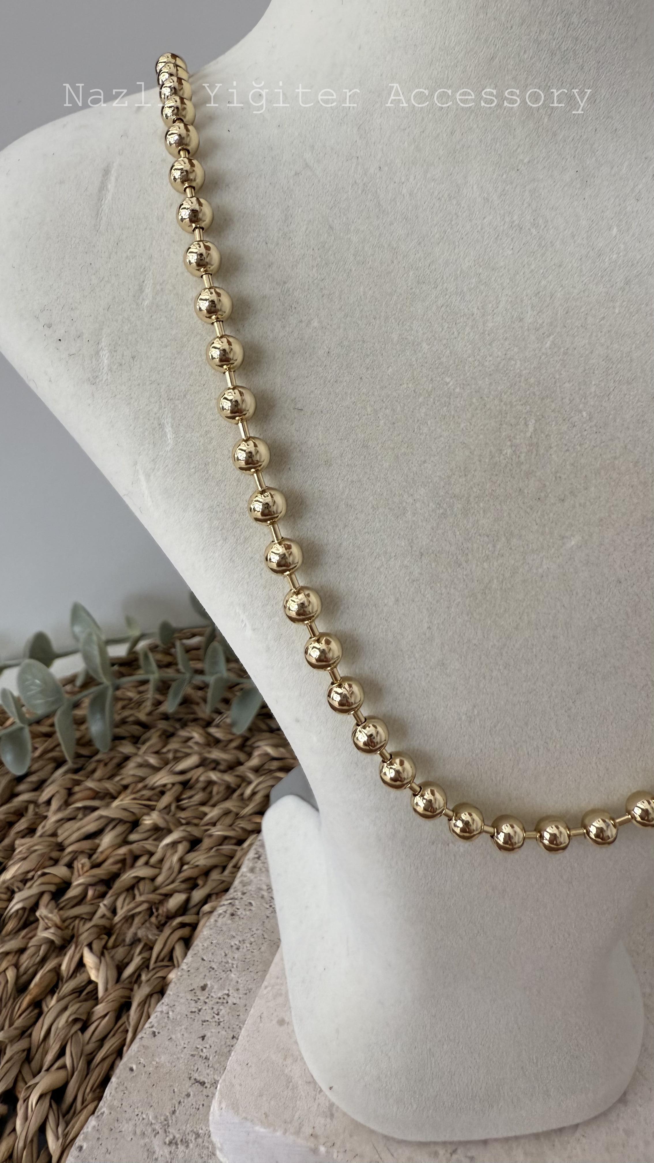 Xuping Özel Seri Gold Renk 14k Kolye