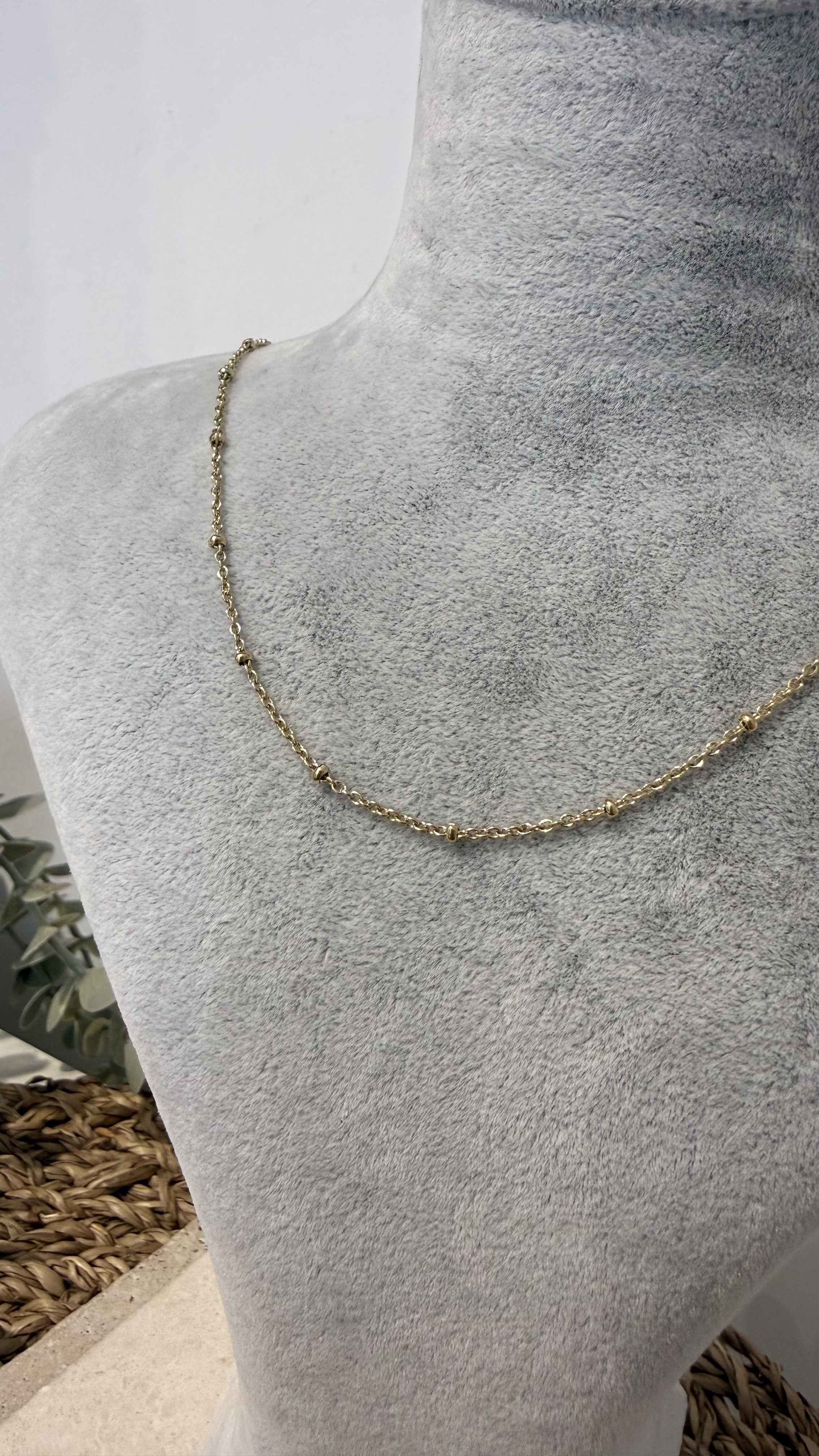 Xuping Özel Seri Gold Renk 14k Kolye 45cm